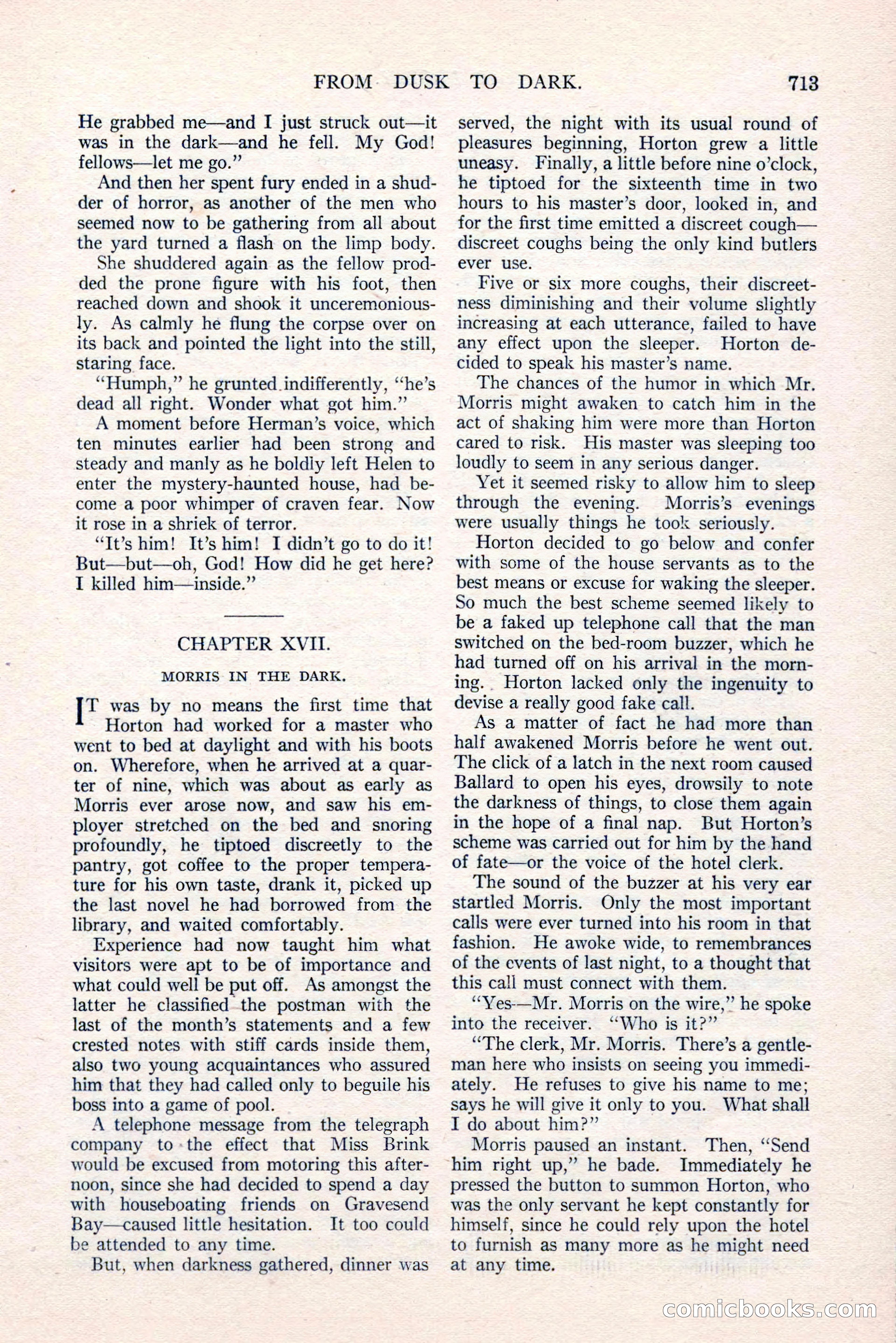 The Argosy, Vol. 82 No. 4 — page 147 of 208