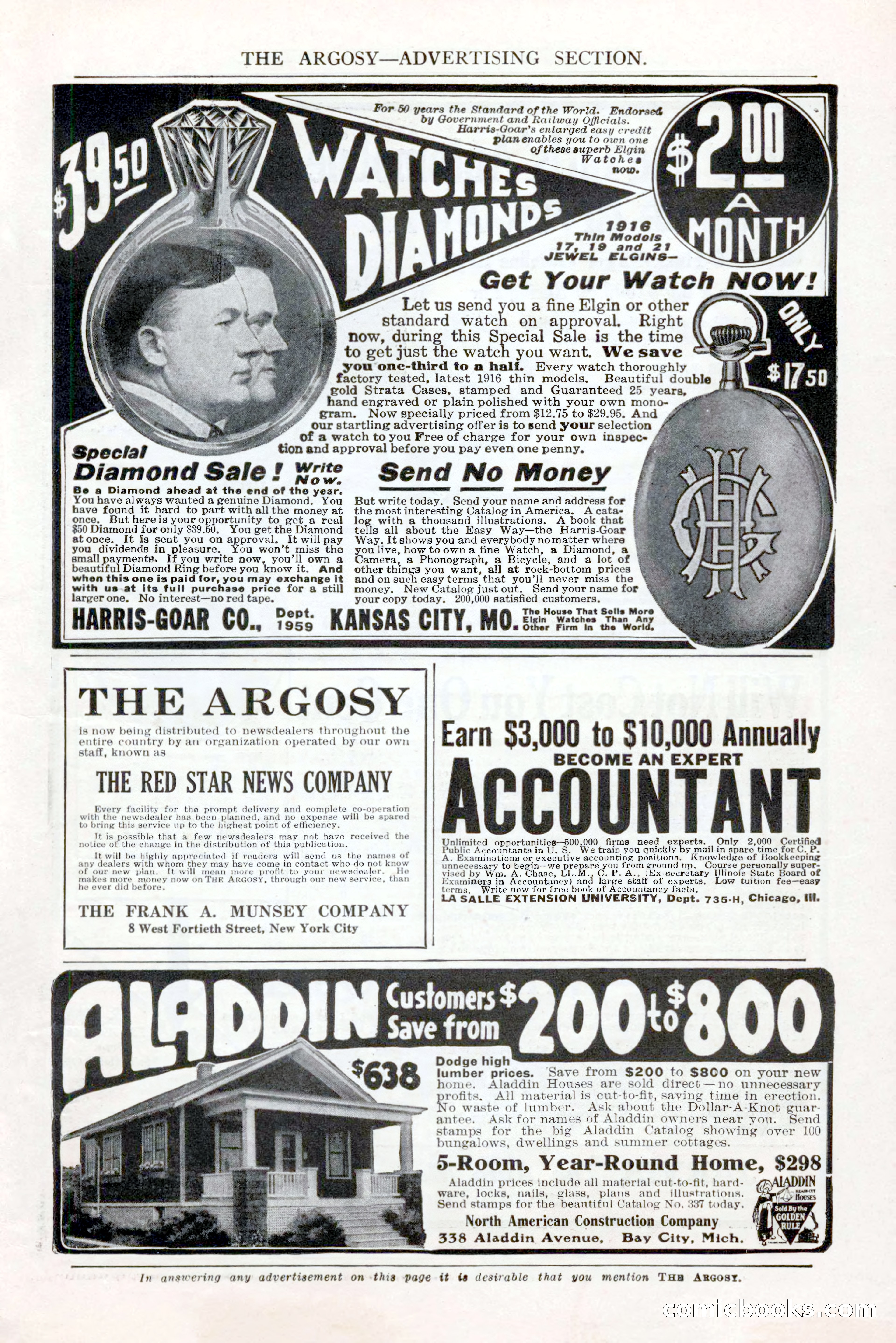 The Argosy, Vol. 82 No. 4 — page 205 of 208