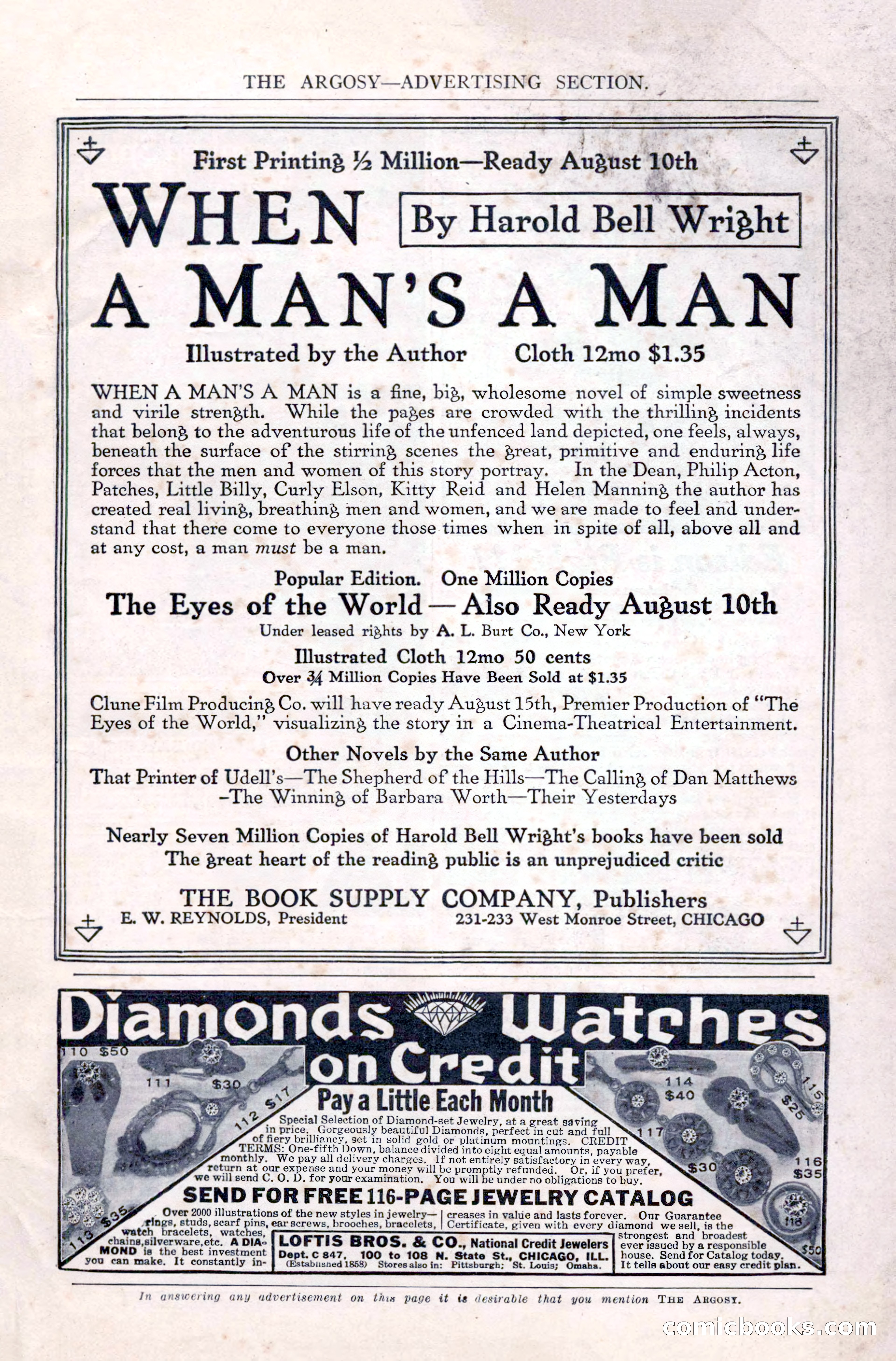 The Argosy, Vol. 83 No. 1 — page 3 of 204