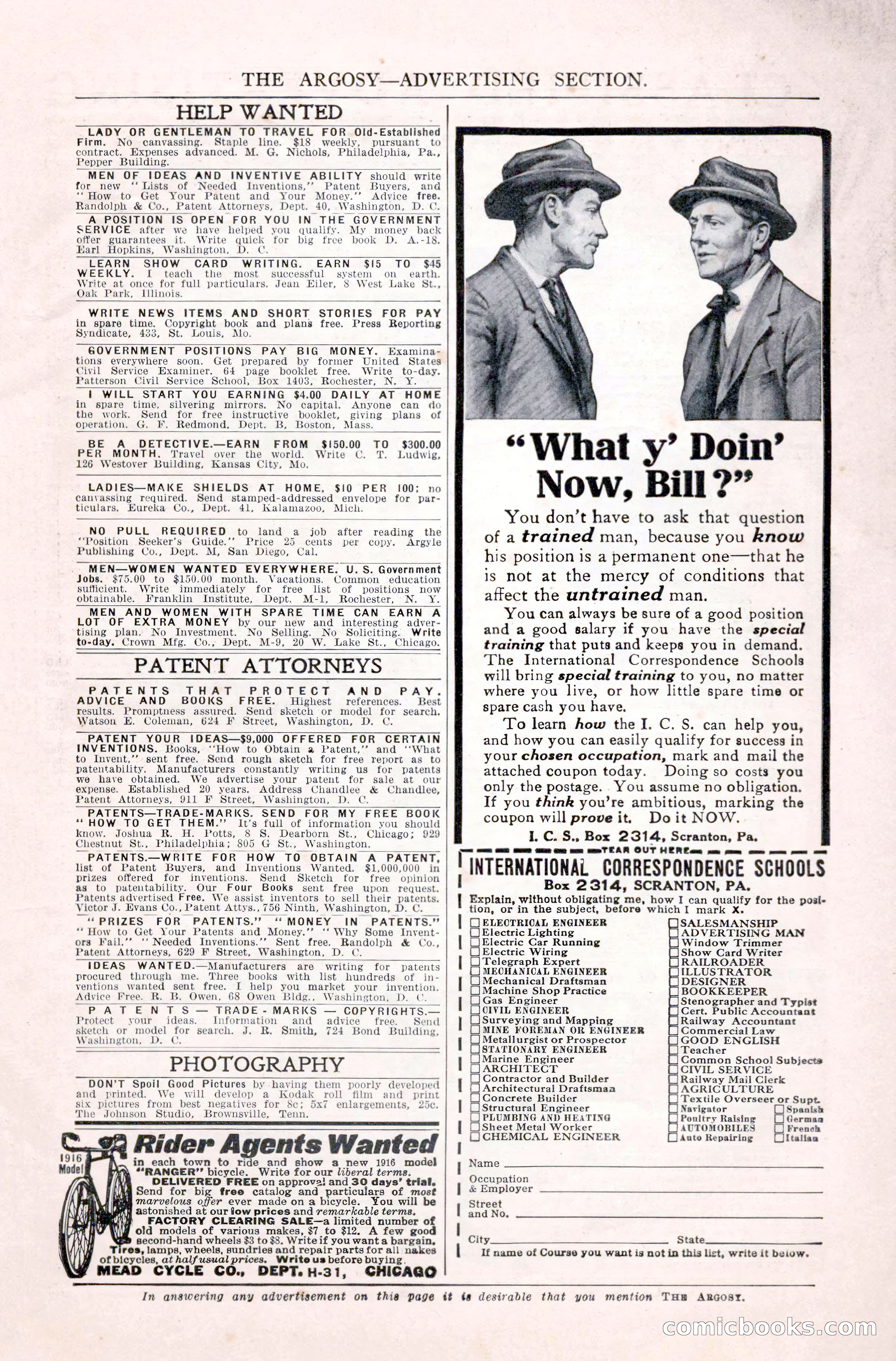 The Argosy, Vol. 83 No. 1 — page 7 of 204