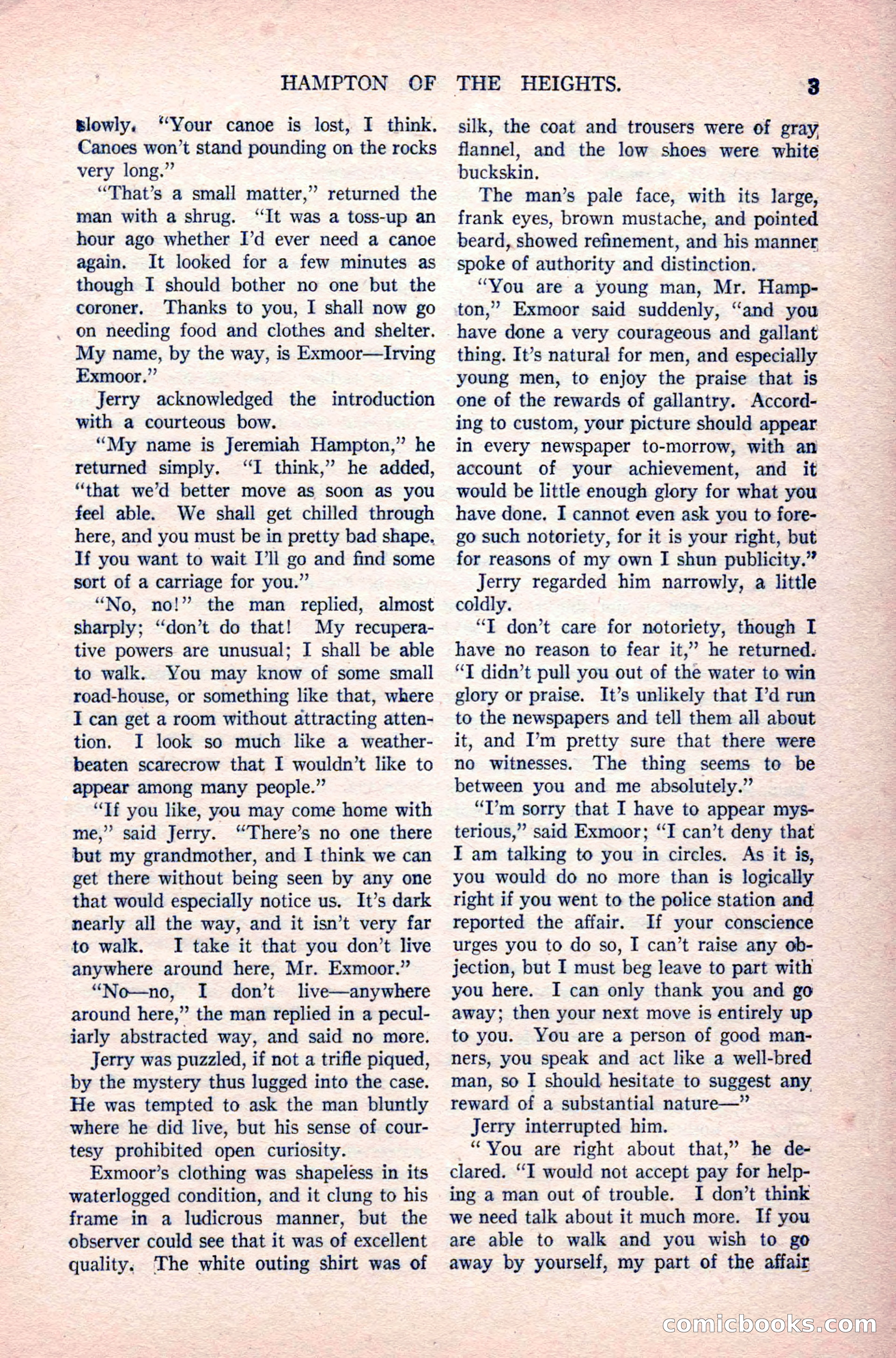 The Argosy, Vol. 83 No. 1 — page 13 of 204