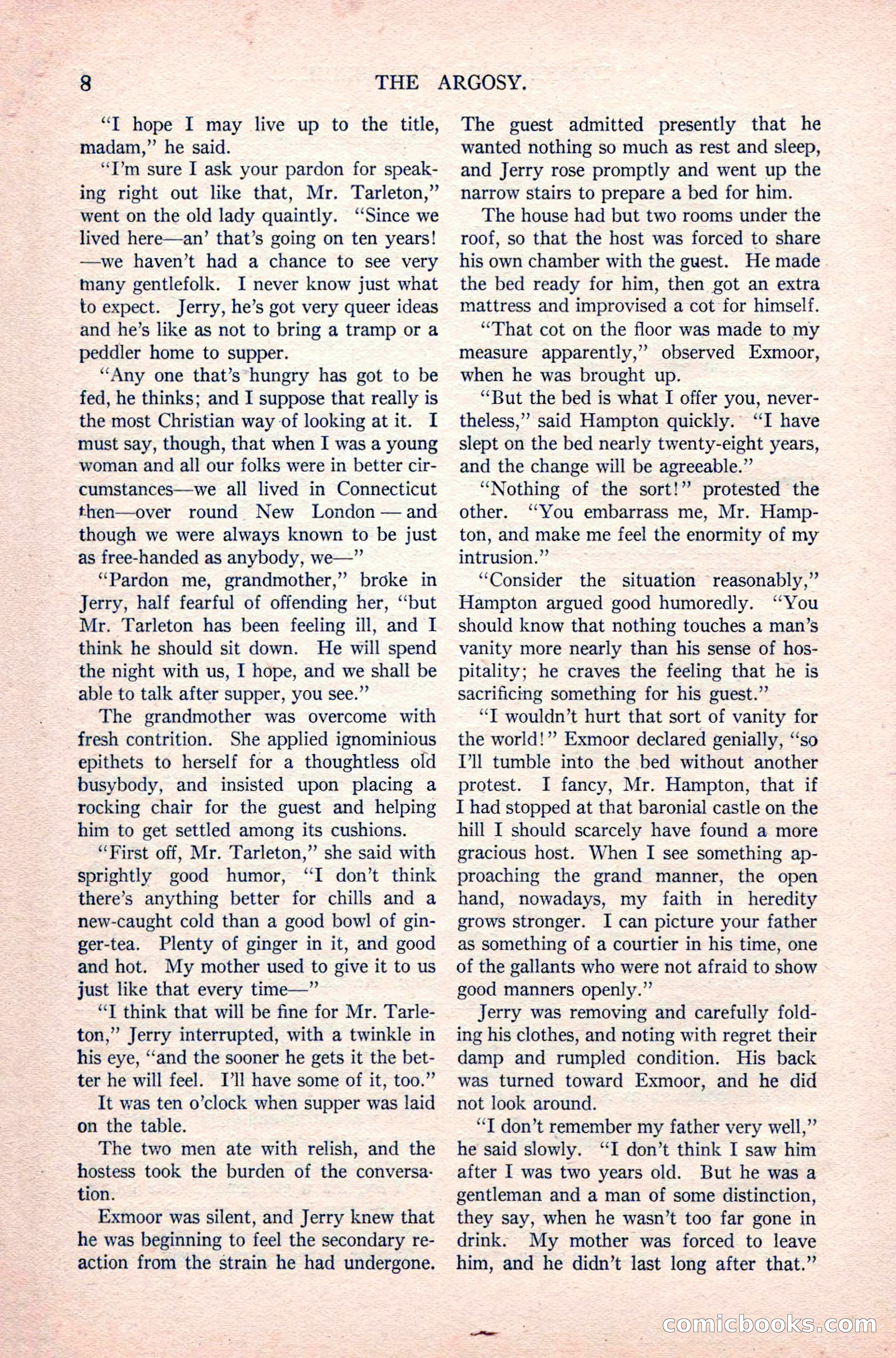 The Argosy, Vol. 83 No. 1 — page 18 of 204