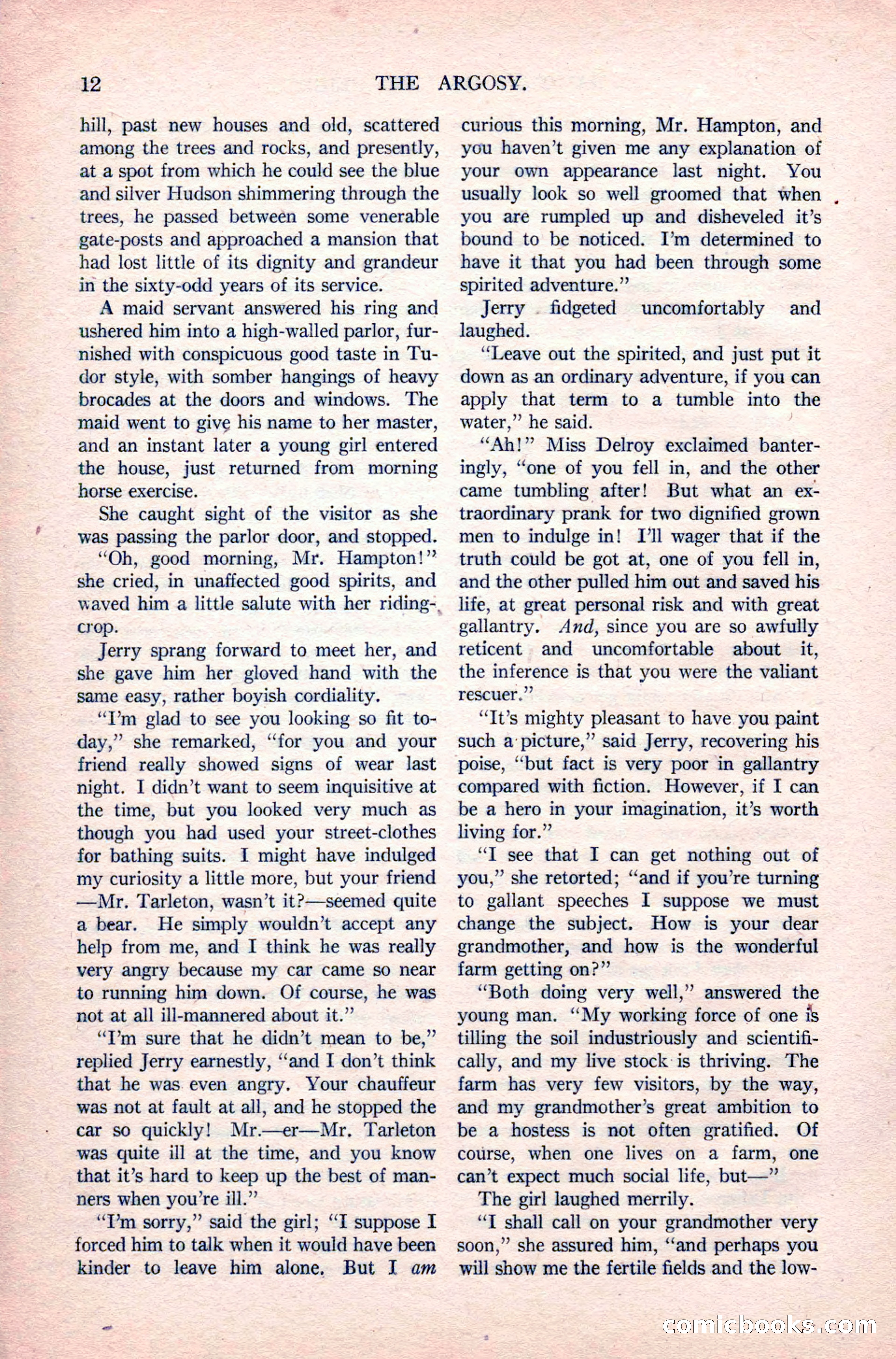 The Argosy, Vol. 83 No. 1 — page 22 of 204