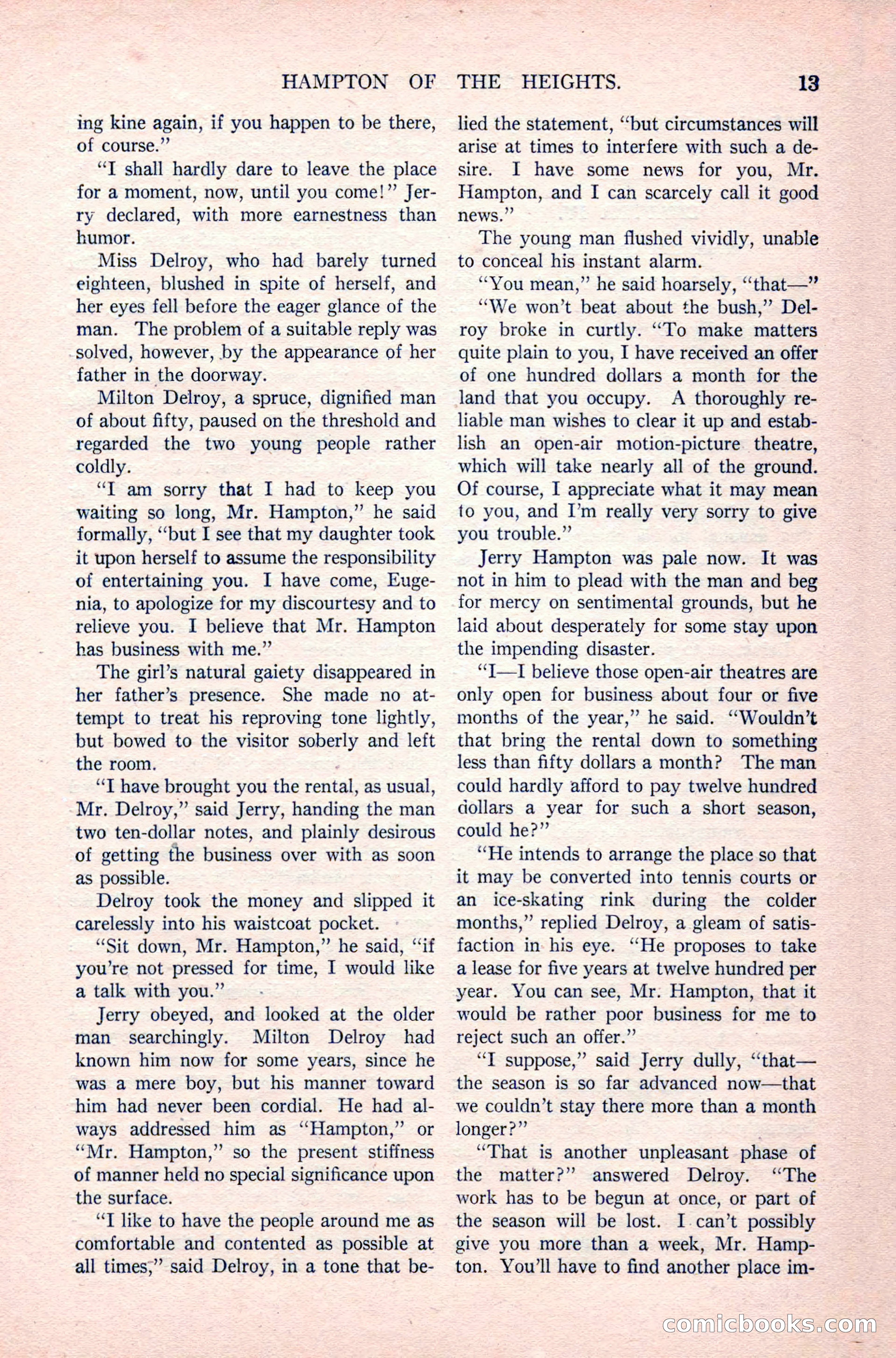 The Argosy, Vol. 83 No. 1 — page 23 of 204