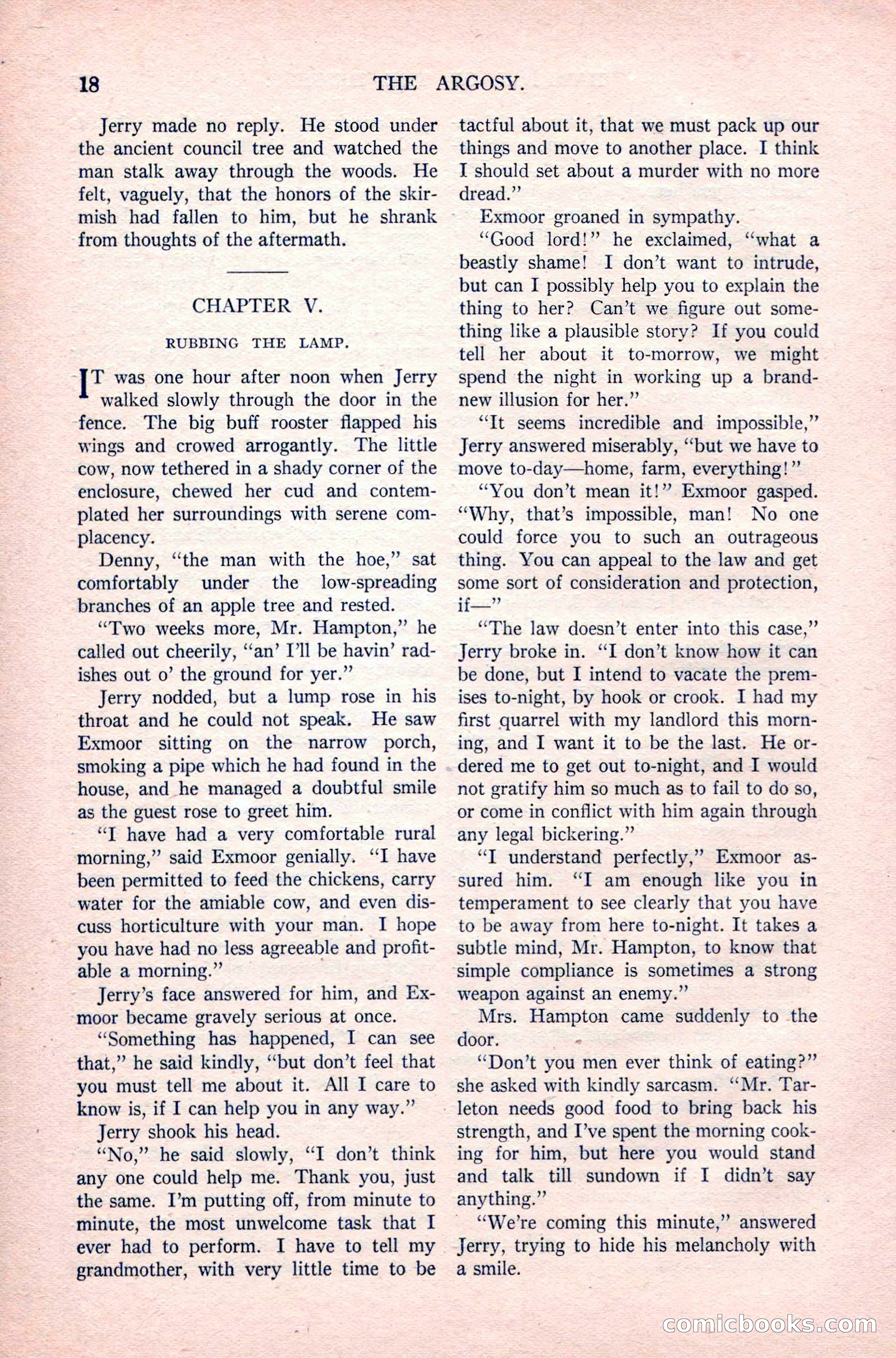 The Argosy, Vol. 83 No. 1 — page 28 of 204