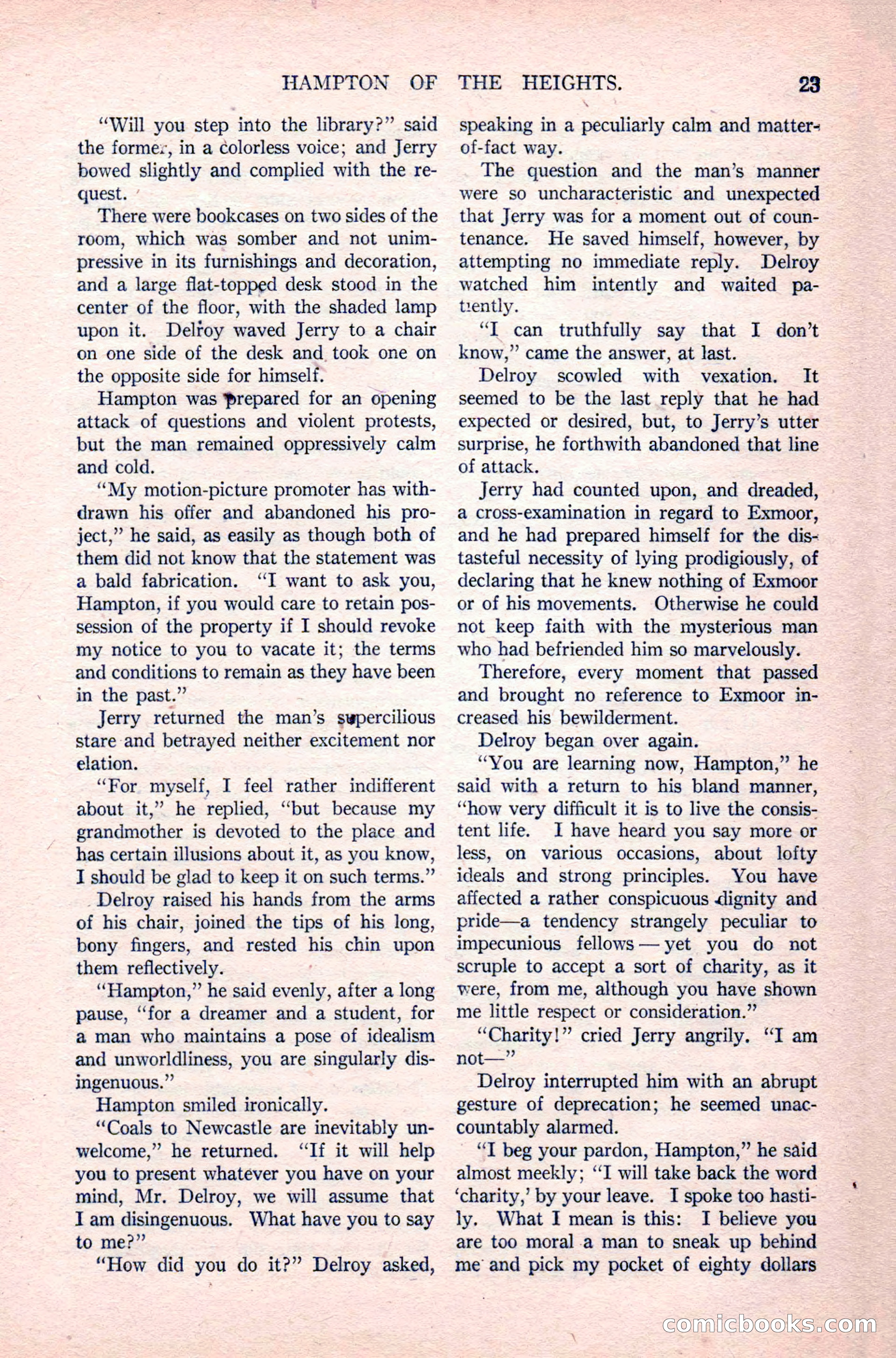 The Argosy, Vol. 83 No. 1 — page 33 of 204