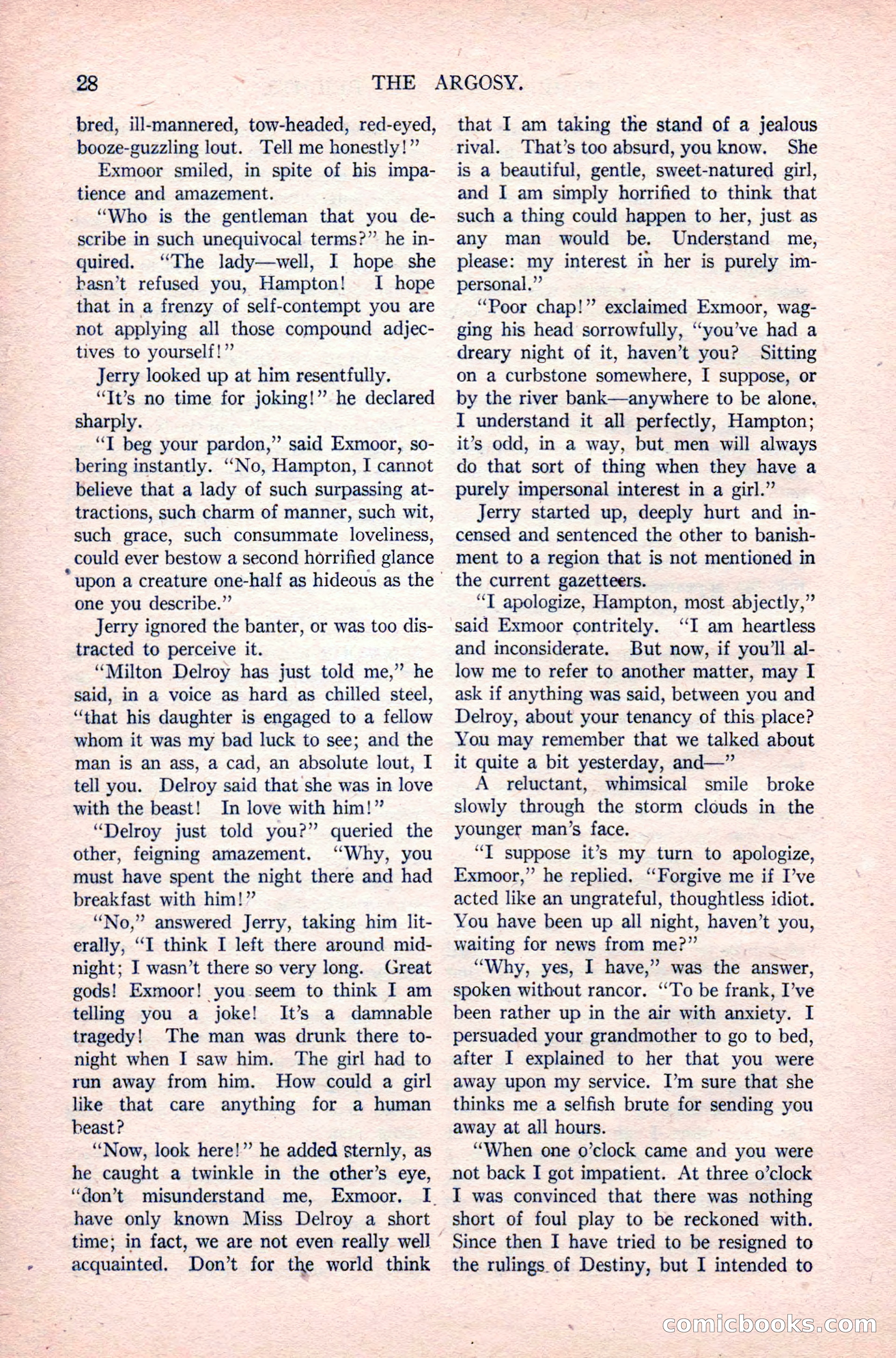 The Argosy, Vol. 83 No. 1 — page 38 of 204