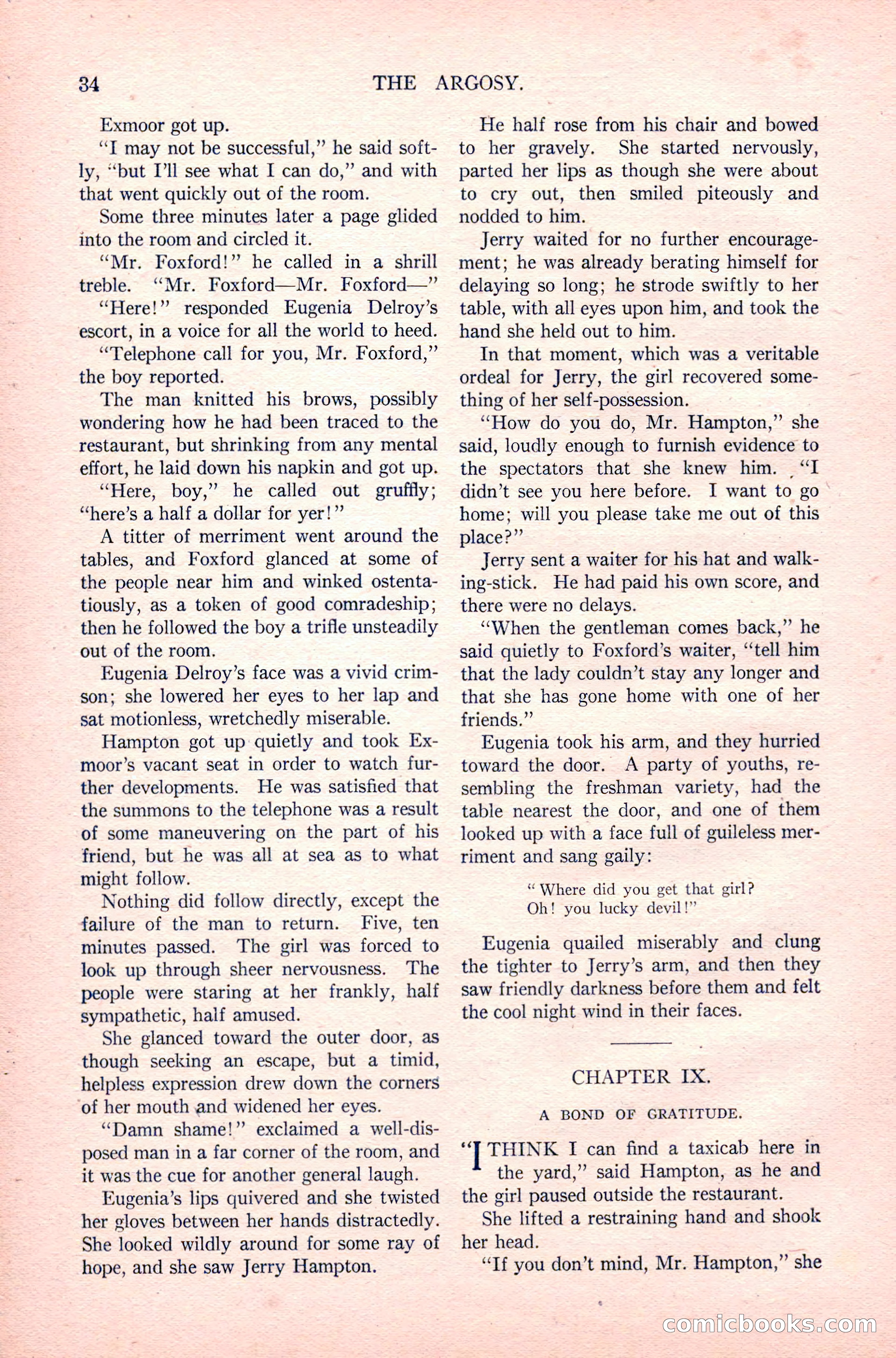 The Argosy, Vol. 83 No. 1 — page 44 of 204