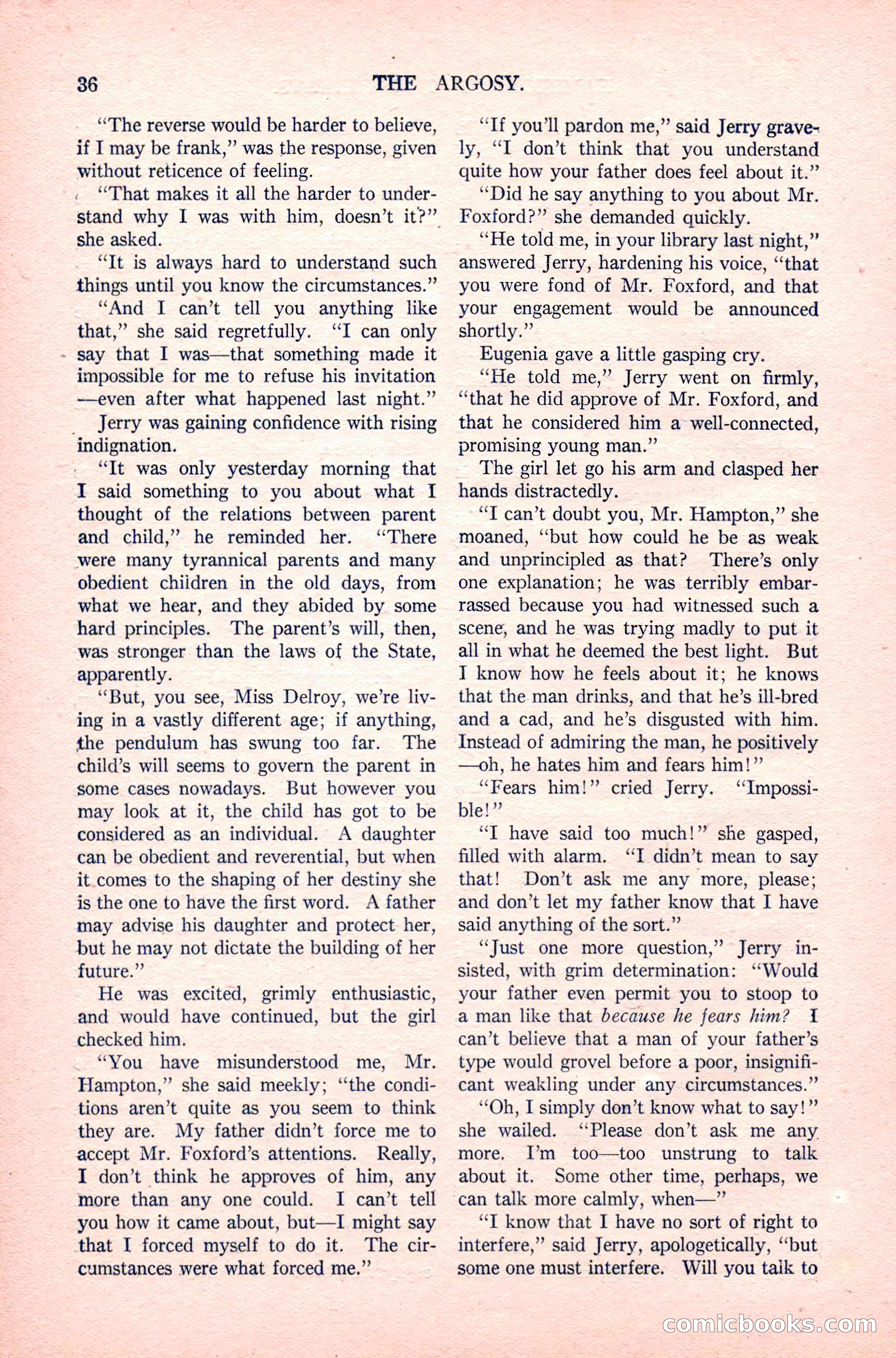 The Argosy, Vol. 83 No. 1 — page 46 of 204