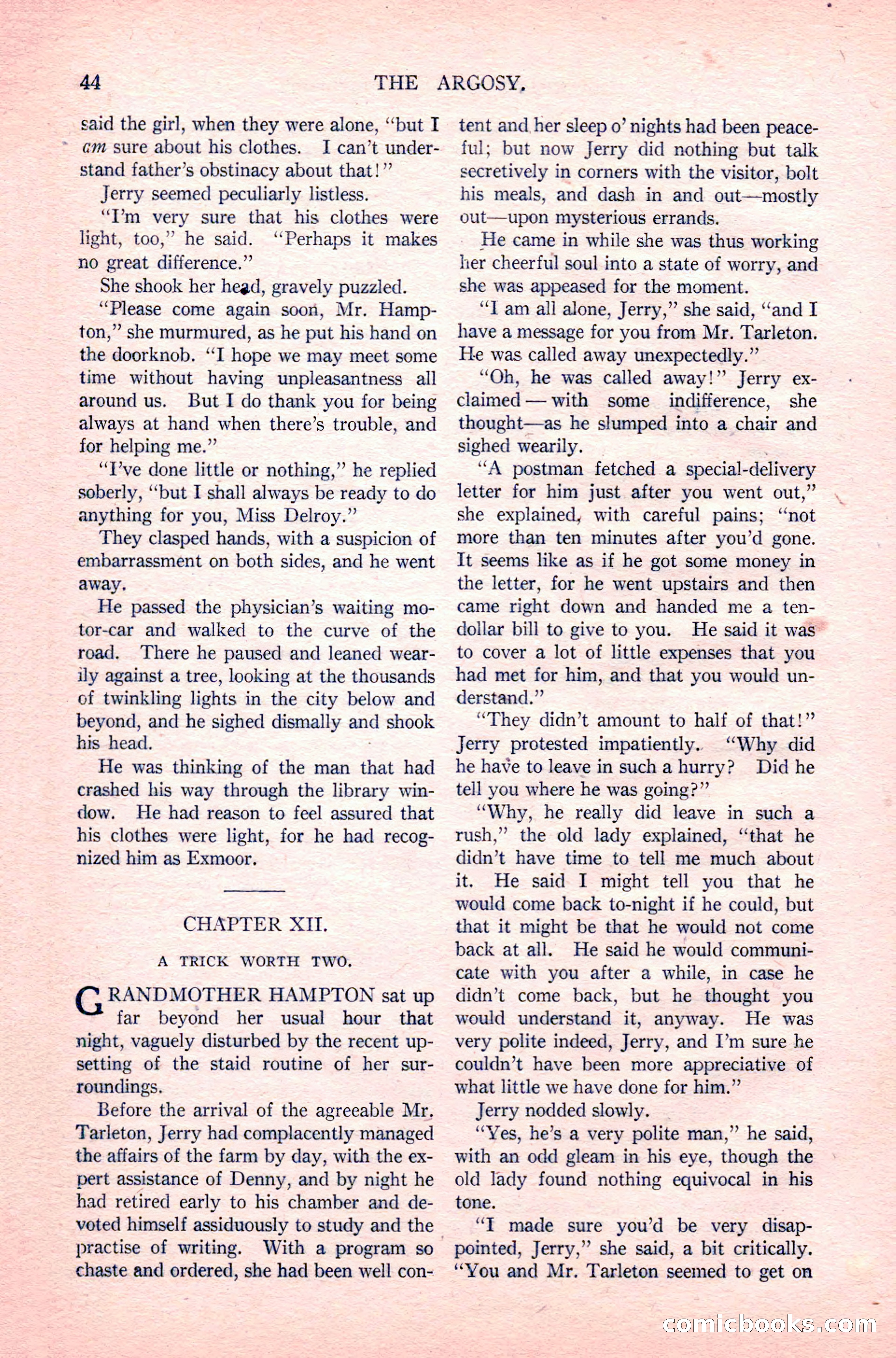 The Argosy, Vol. 83 No. 1 — page 54 of 204