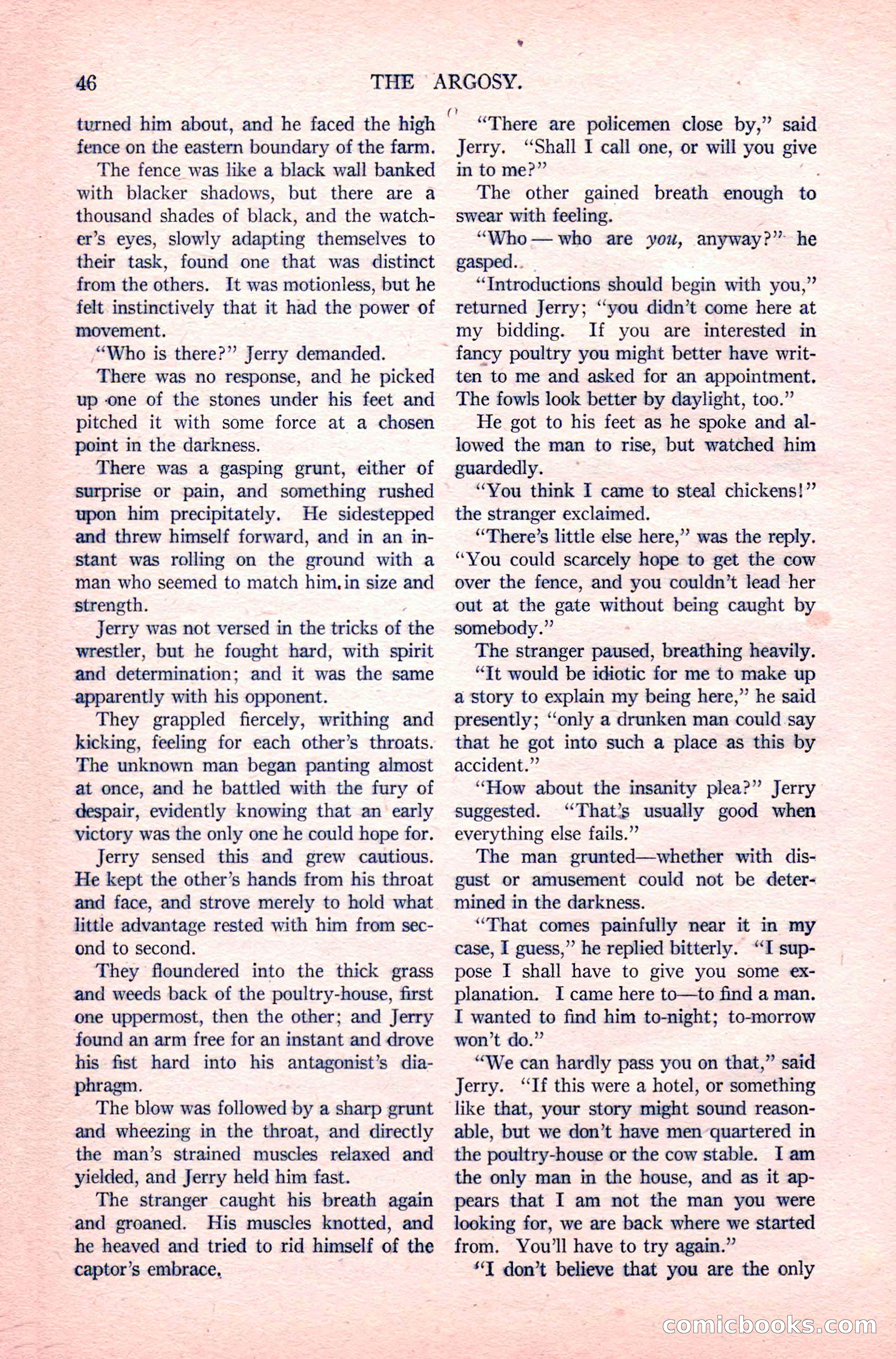 The Argosy, Vol. 83 No. 1 — page 56 of 204