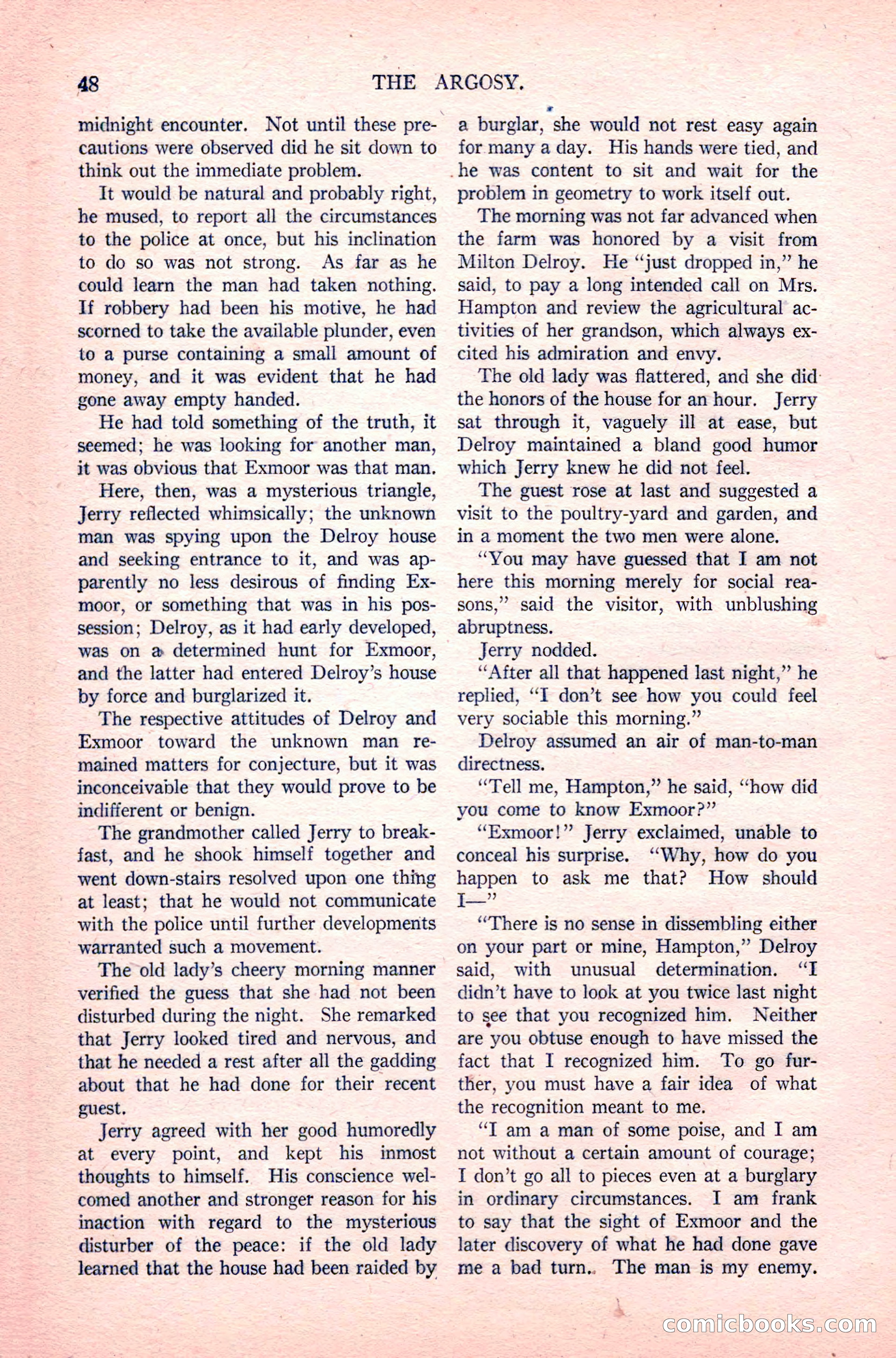 The Argosy, Vol. 83 No. 1 — page 58 of 204