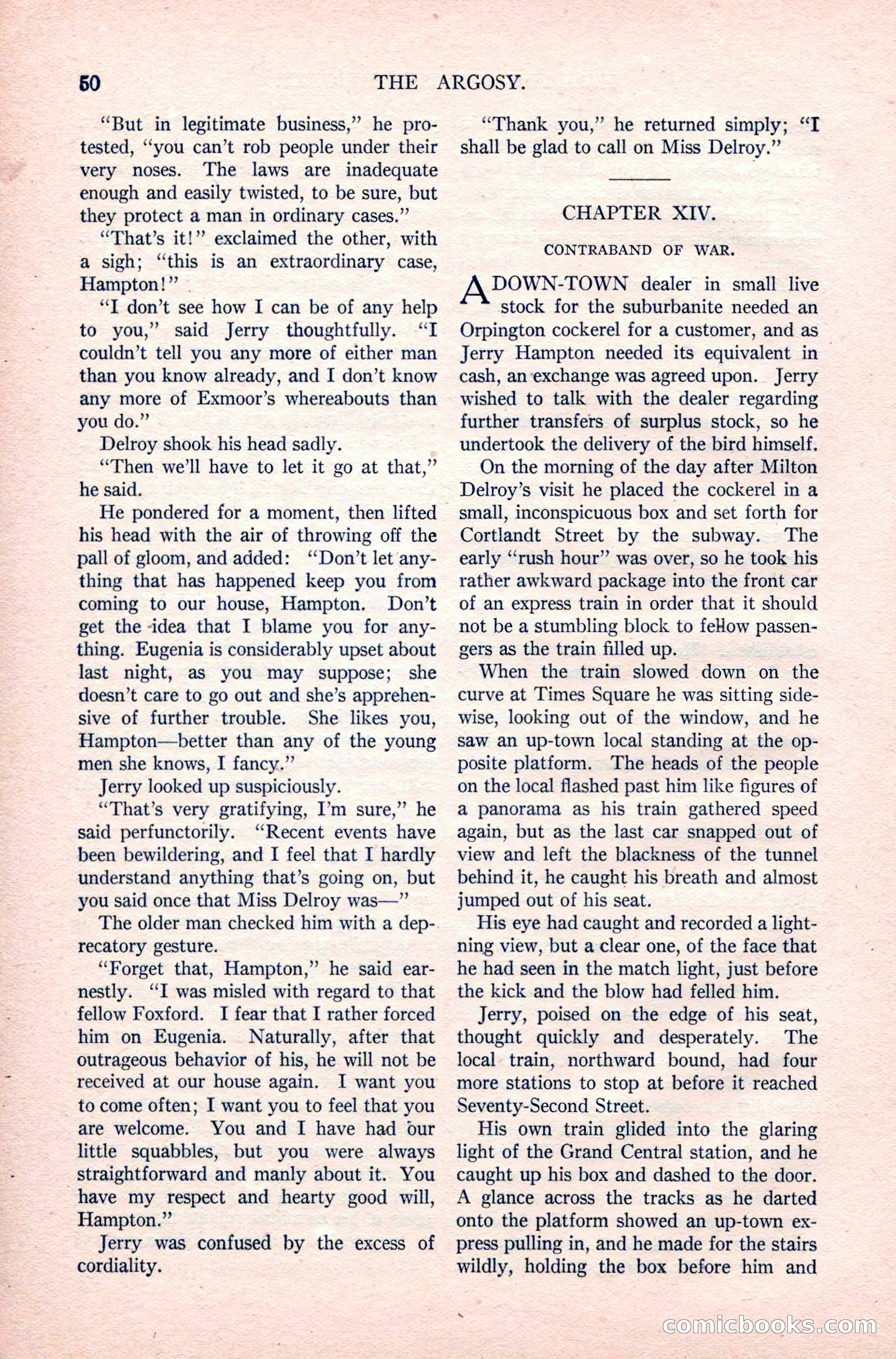 The Argosy, Vol. 83 No. 1 — page 60 of 204
