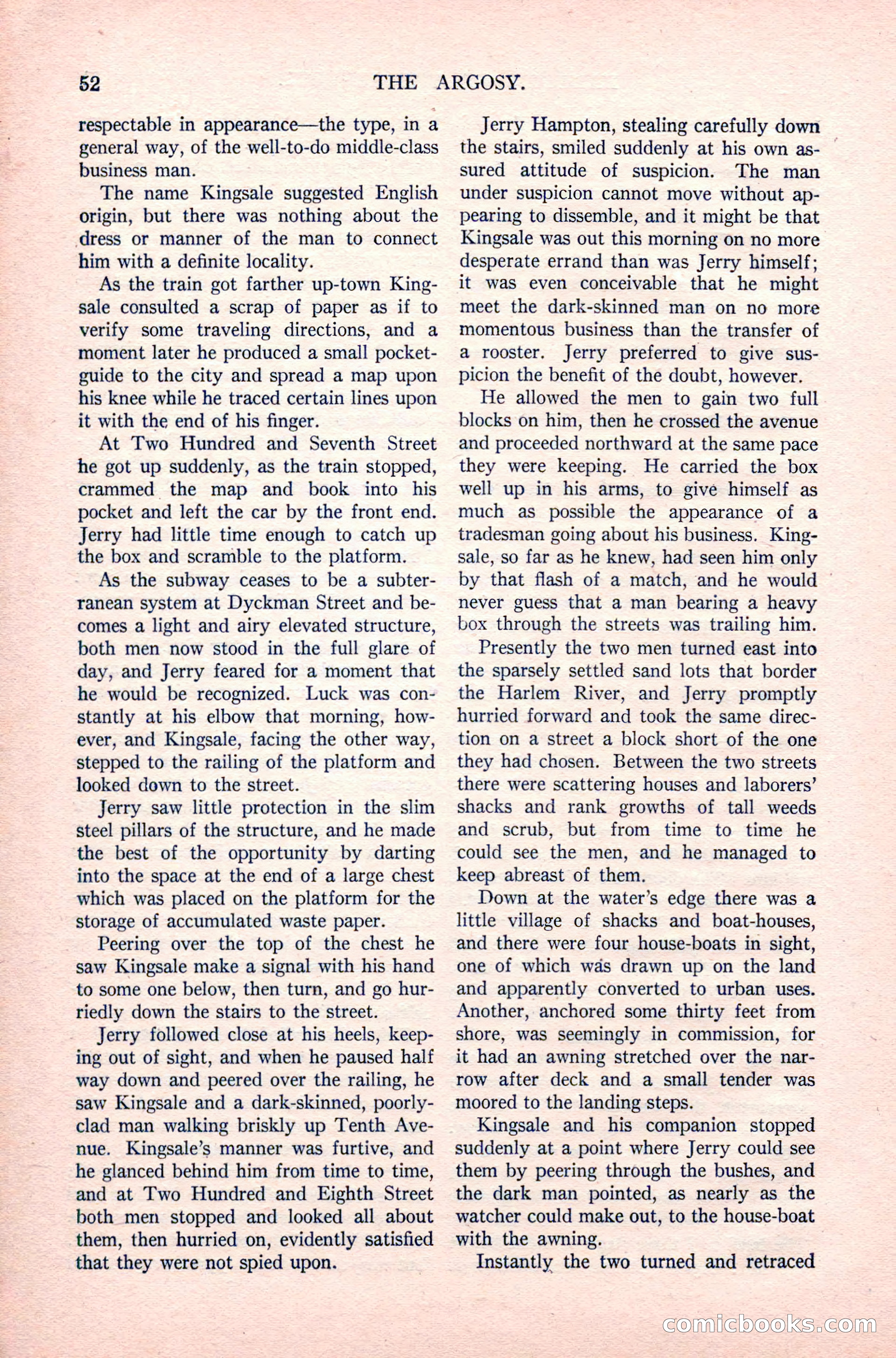 The Argosy, Vol. 83 No. 1 — page 62 of 204