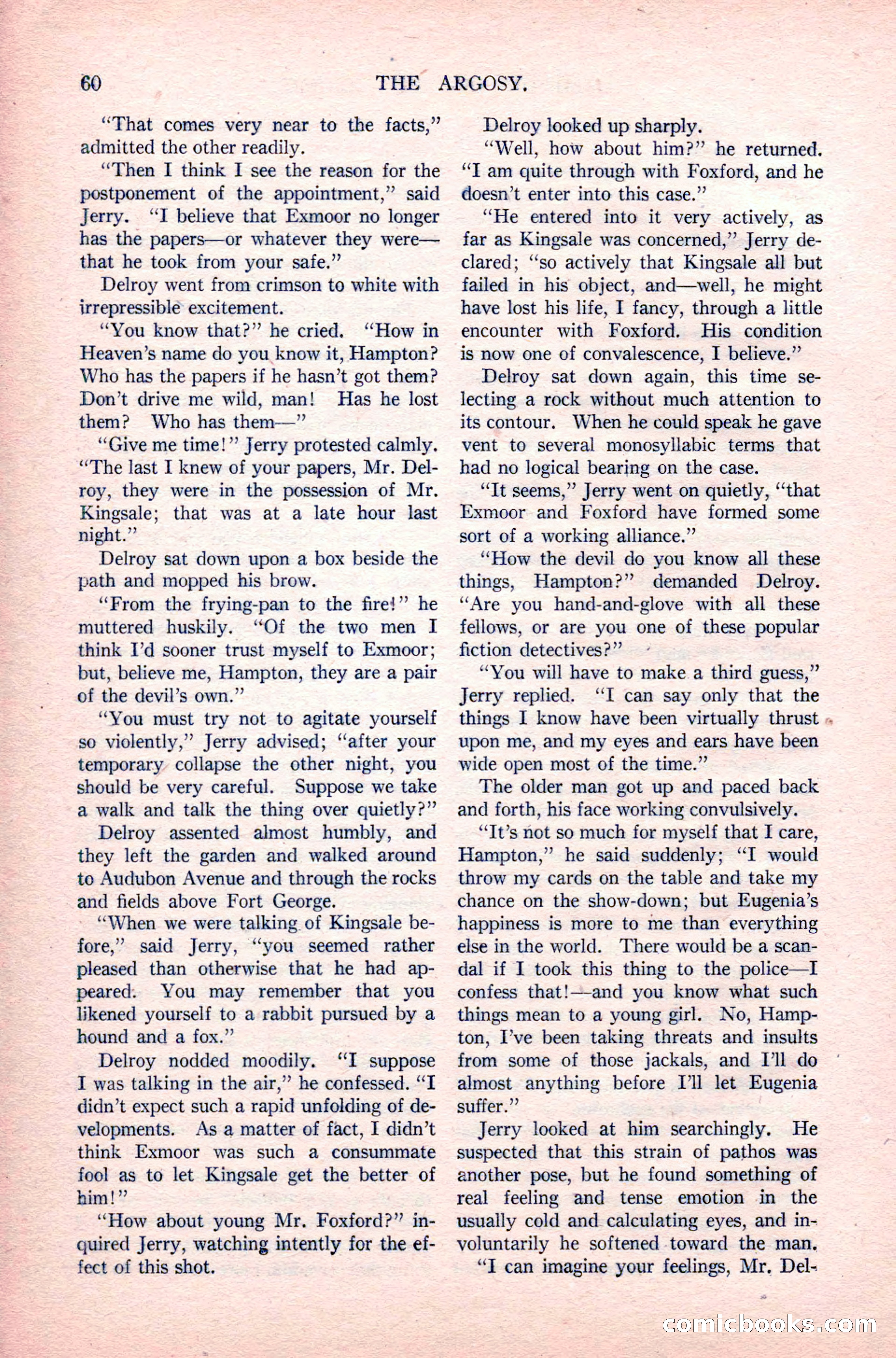 The Argosy, Vol. 83 No. 1 — page 70 of 204