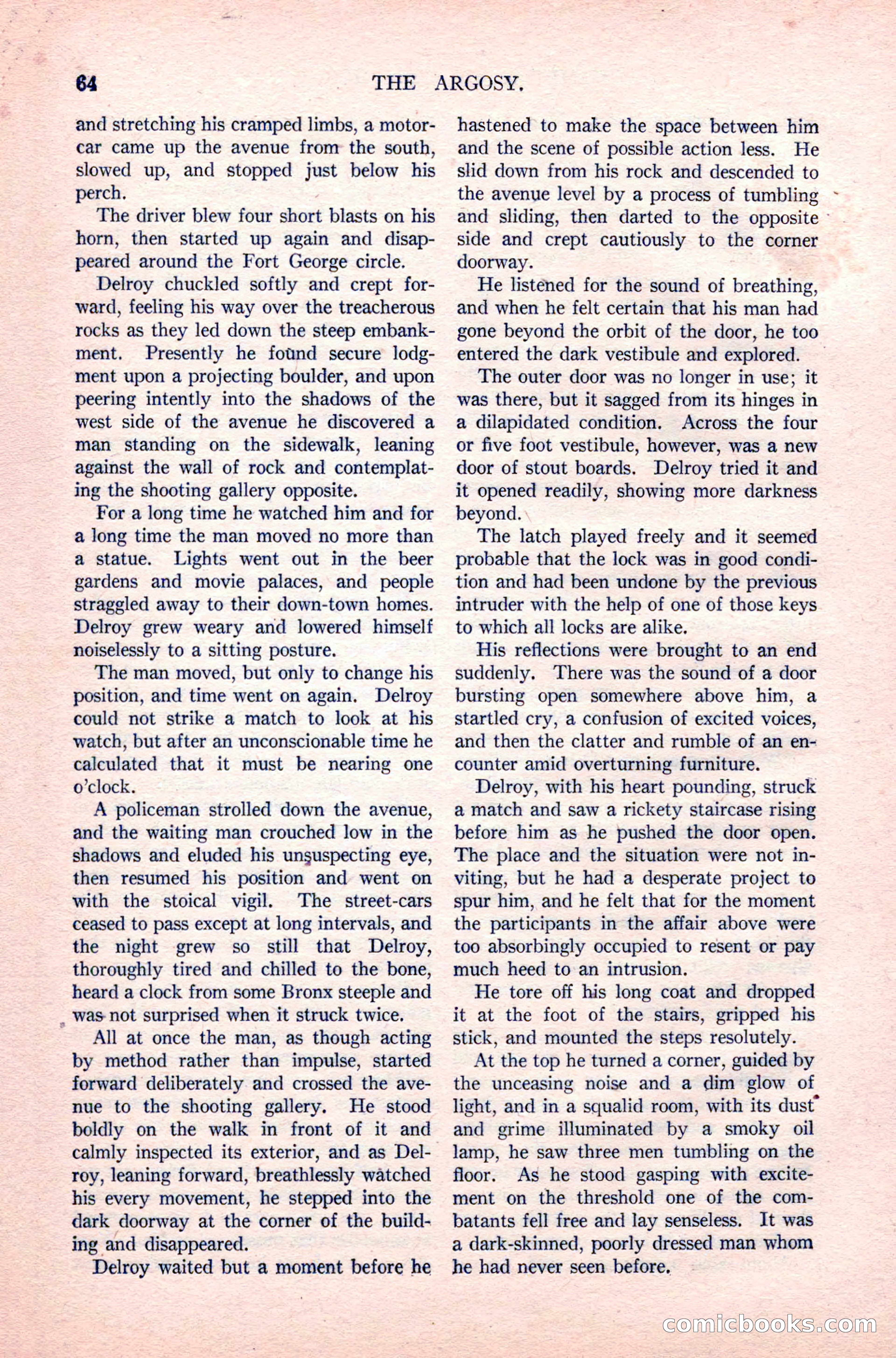 The Argosy, Vol. 83 No. 1 — page 74 of 204