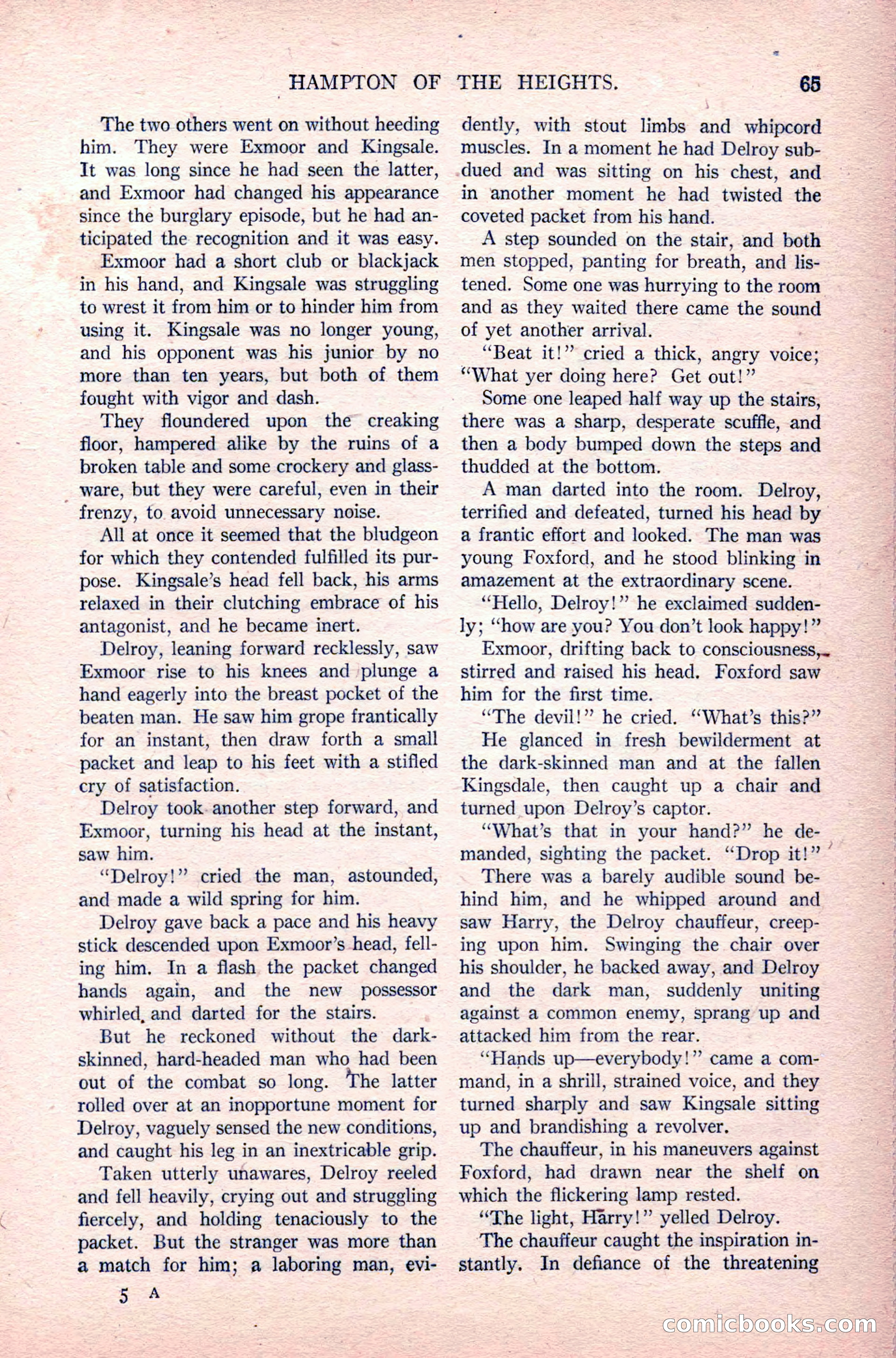 The Argosy, Vol. 83 No. 1 — page 75 of 204