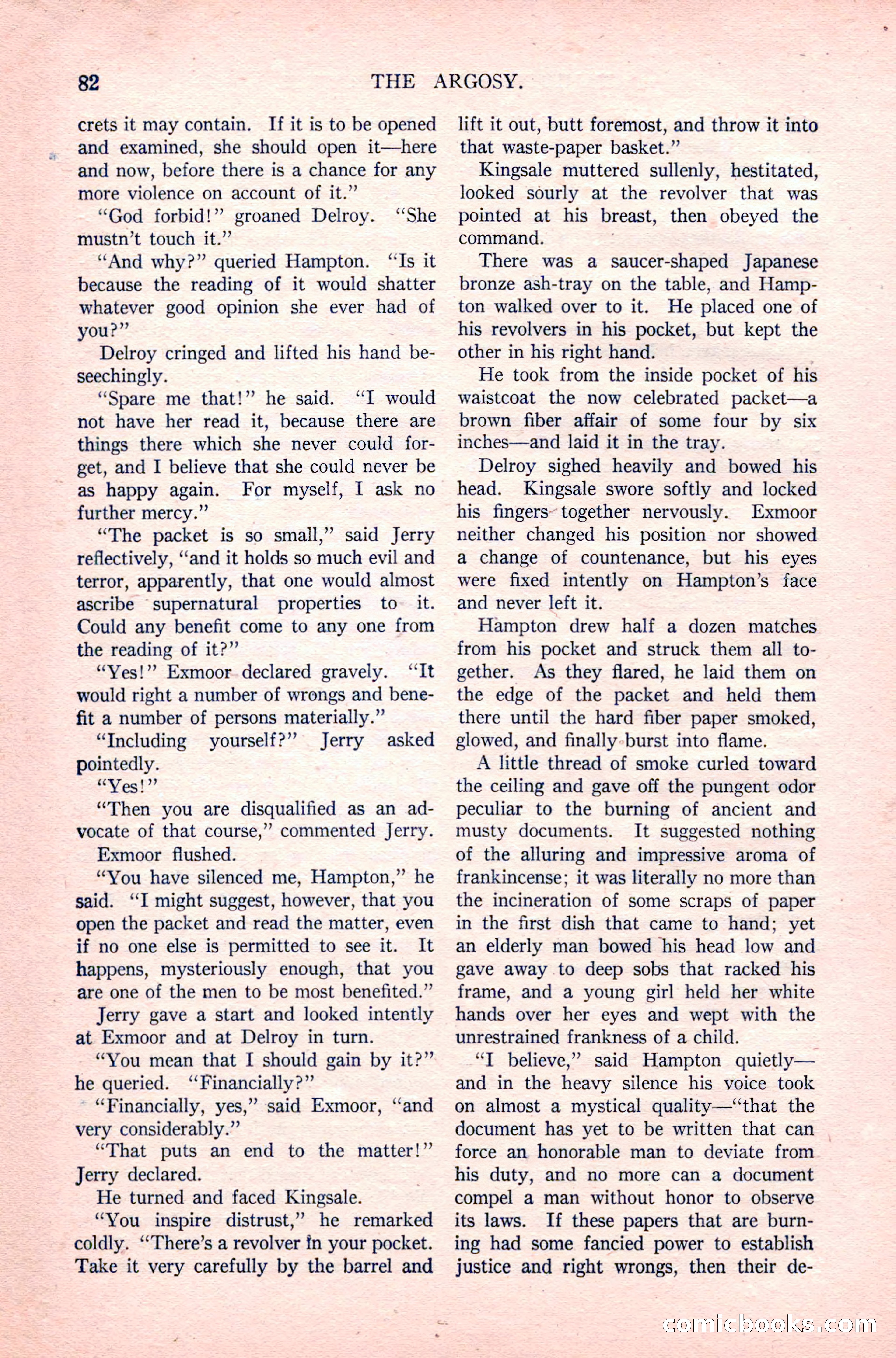 The Argosy, Vol. 83 No. 1 — page 92 of 204