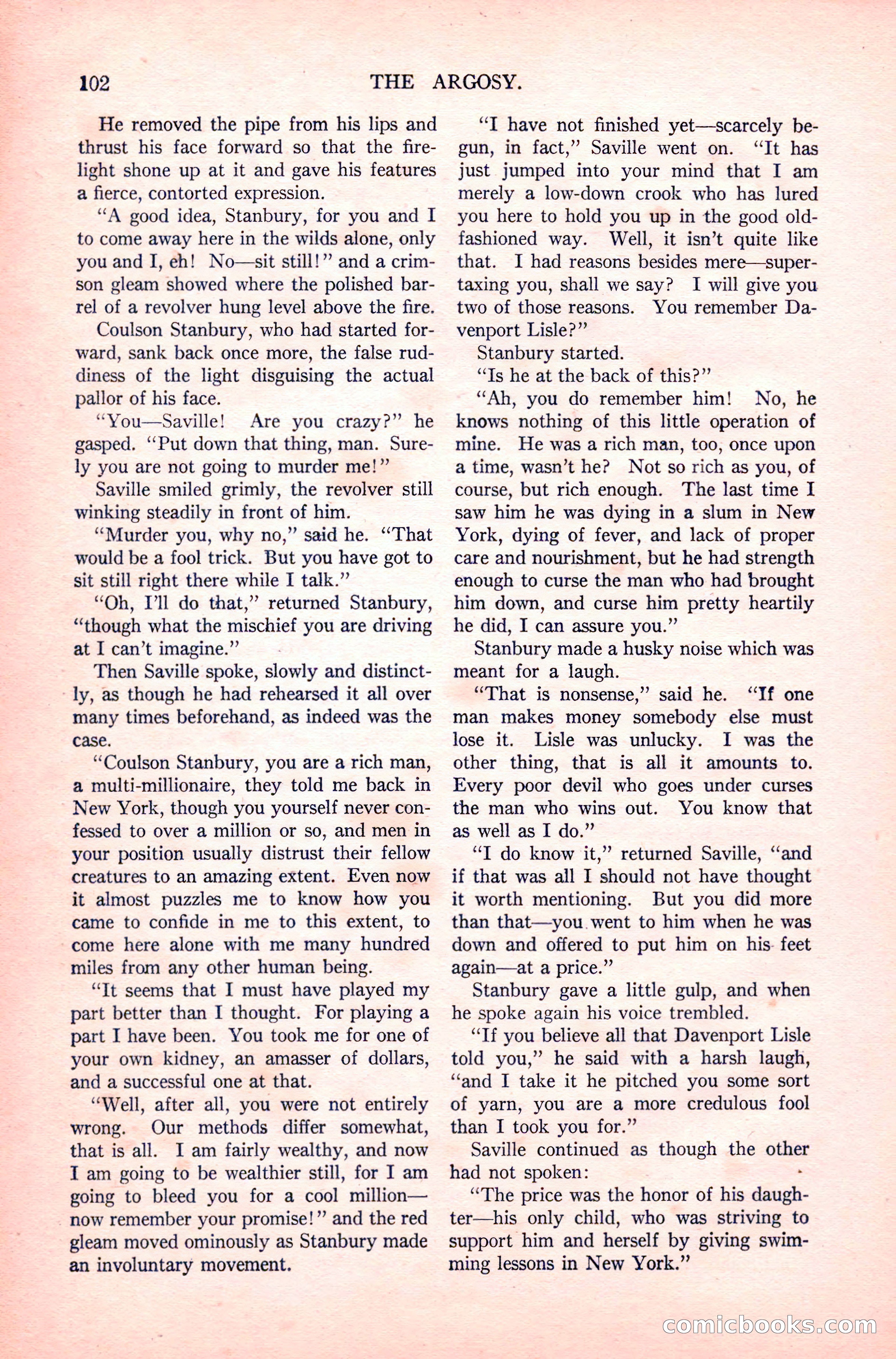 The Argosy, Vol. 83 No. 1 — page 112 of 204