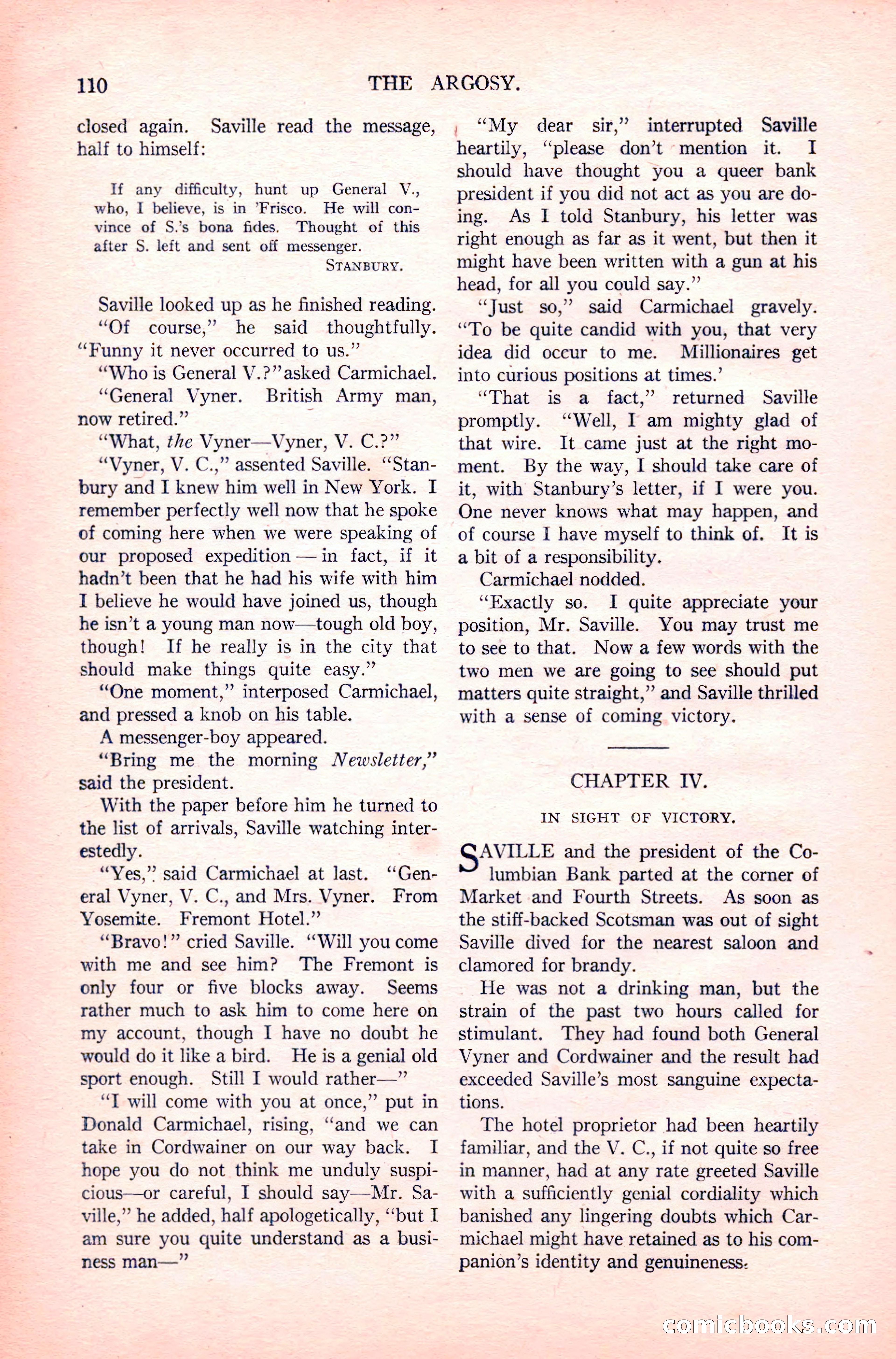 The Argosy, Vol. 83 No. 1 — page 120 of 204
