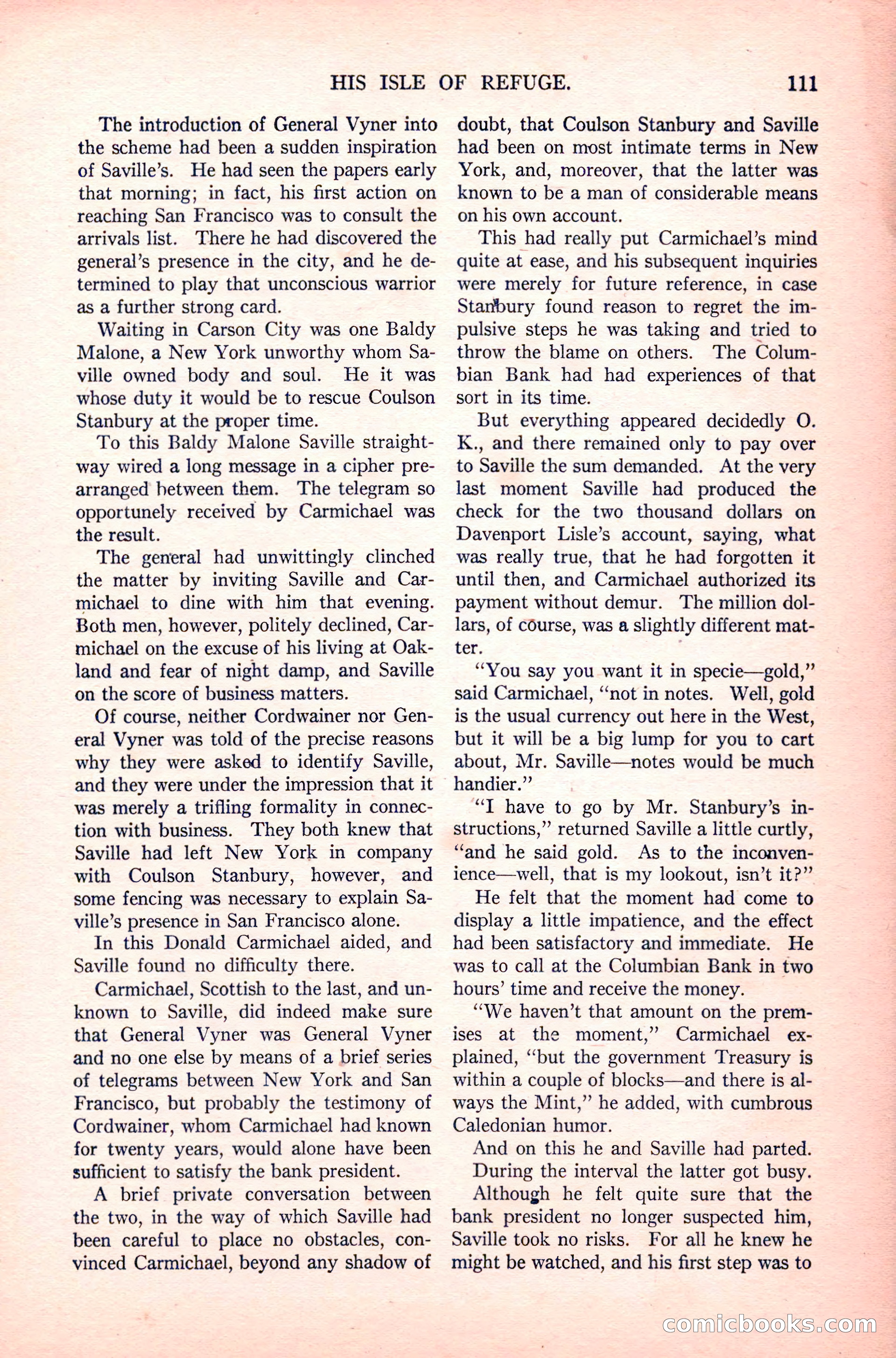 The Argosy, Vol. 83 No. 1 — page 121 of 204