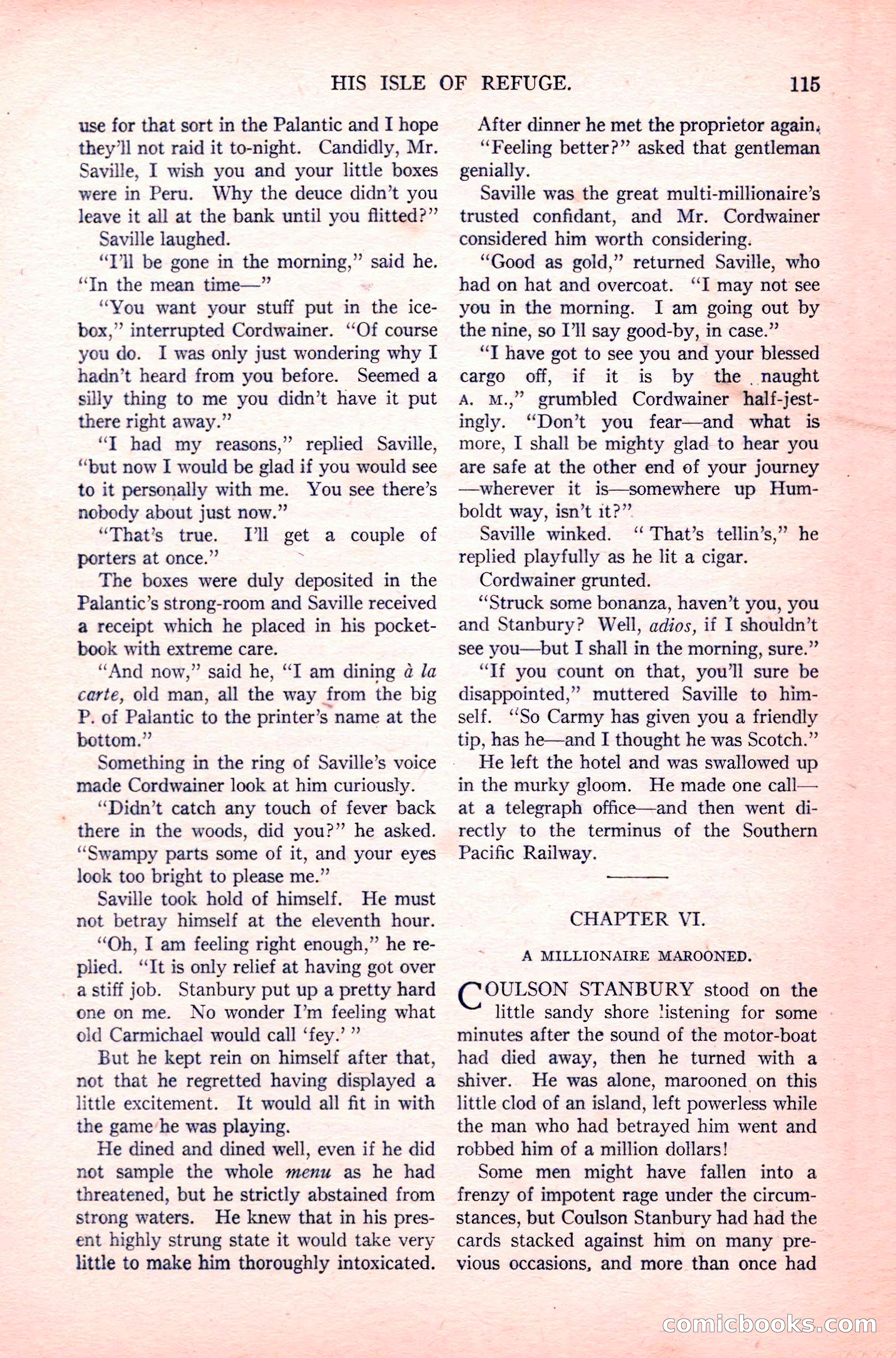 The Argosy, Vol. 83 No. 1 — page 125 of 204