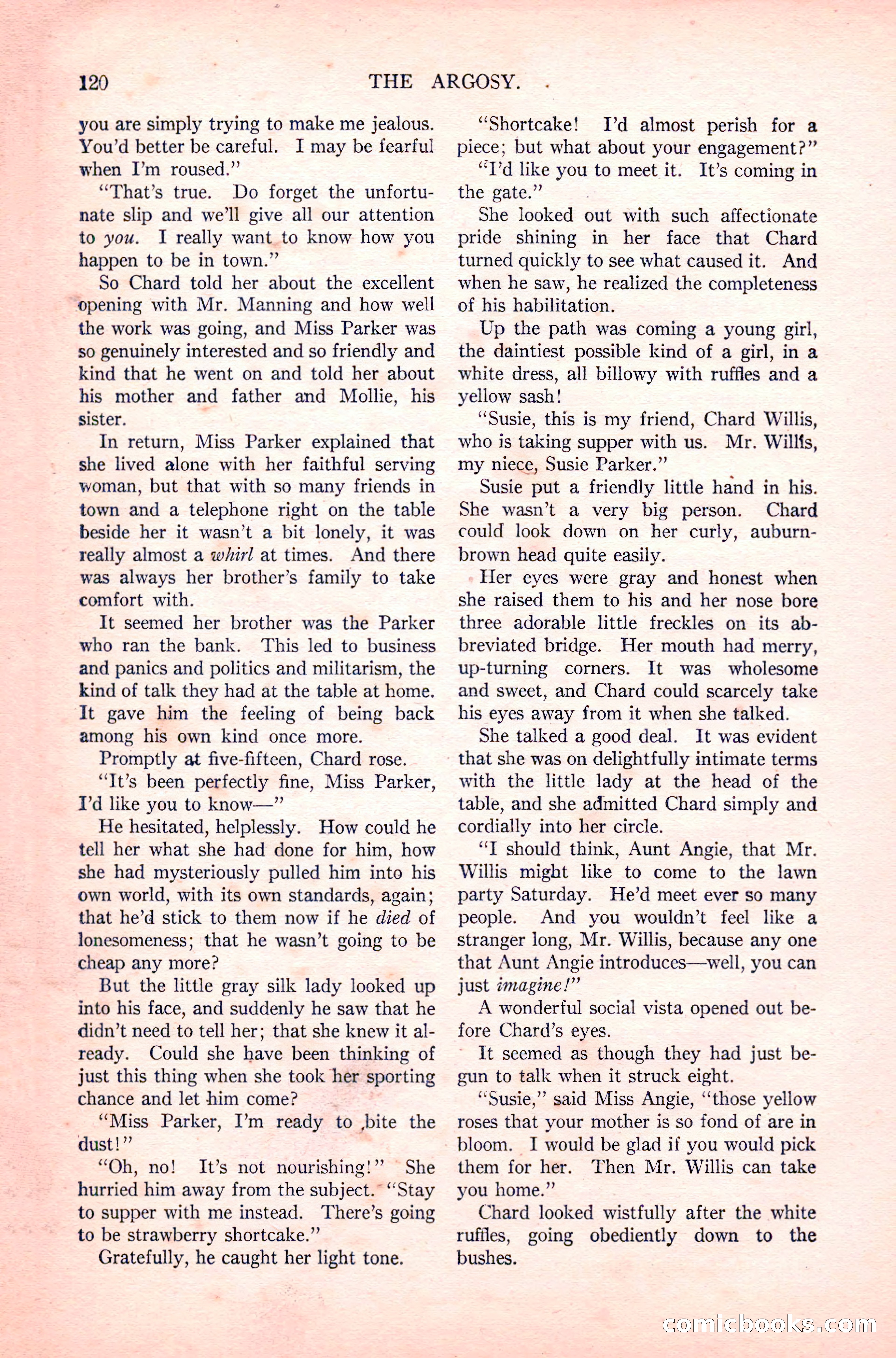 The Argosy, Vol. 83 No. 1 — page 130 of 204