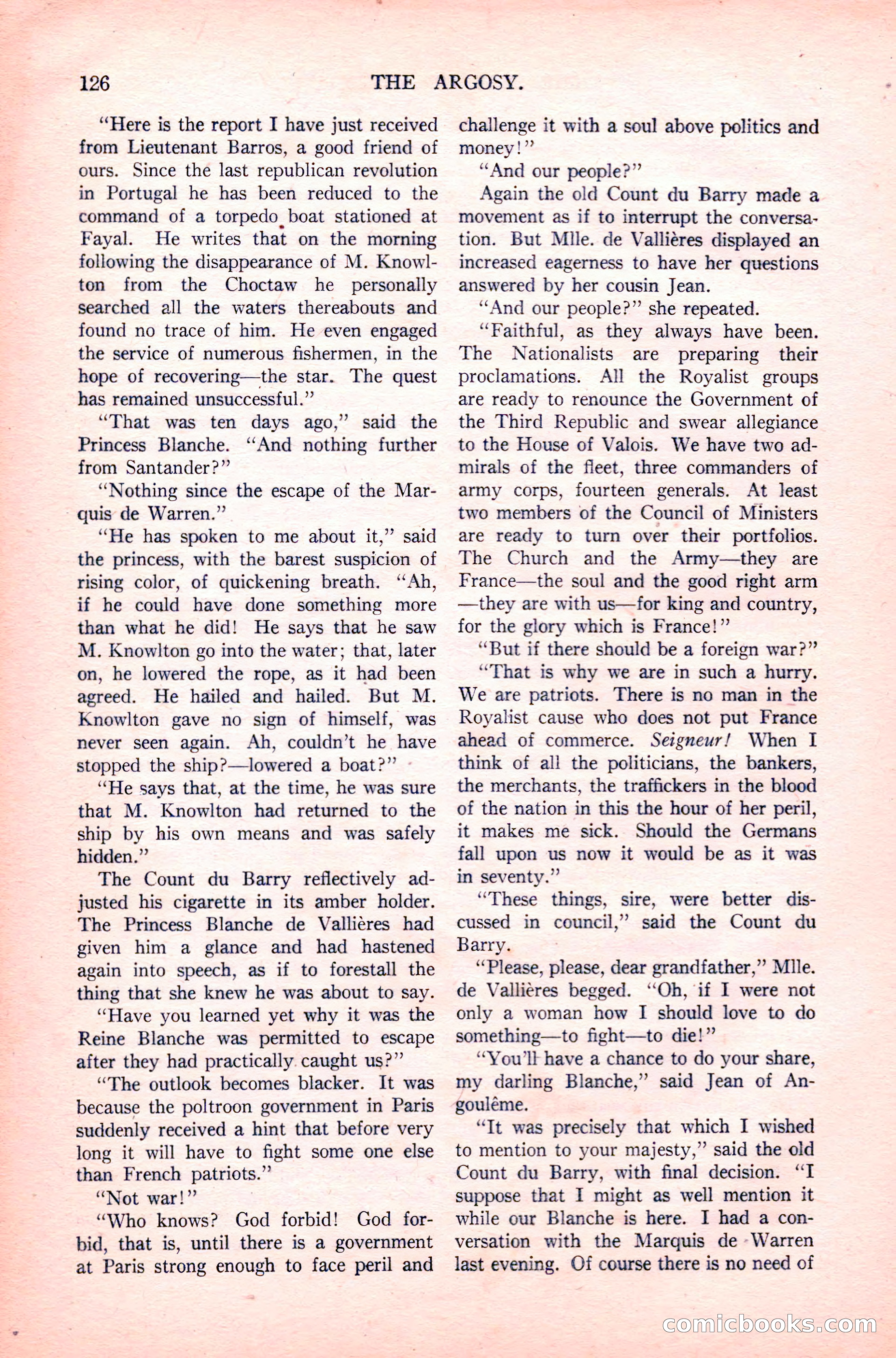 The Argosy, Vol. 83 No. 1 — page 136 of 204