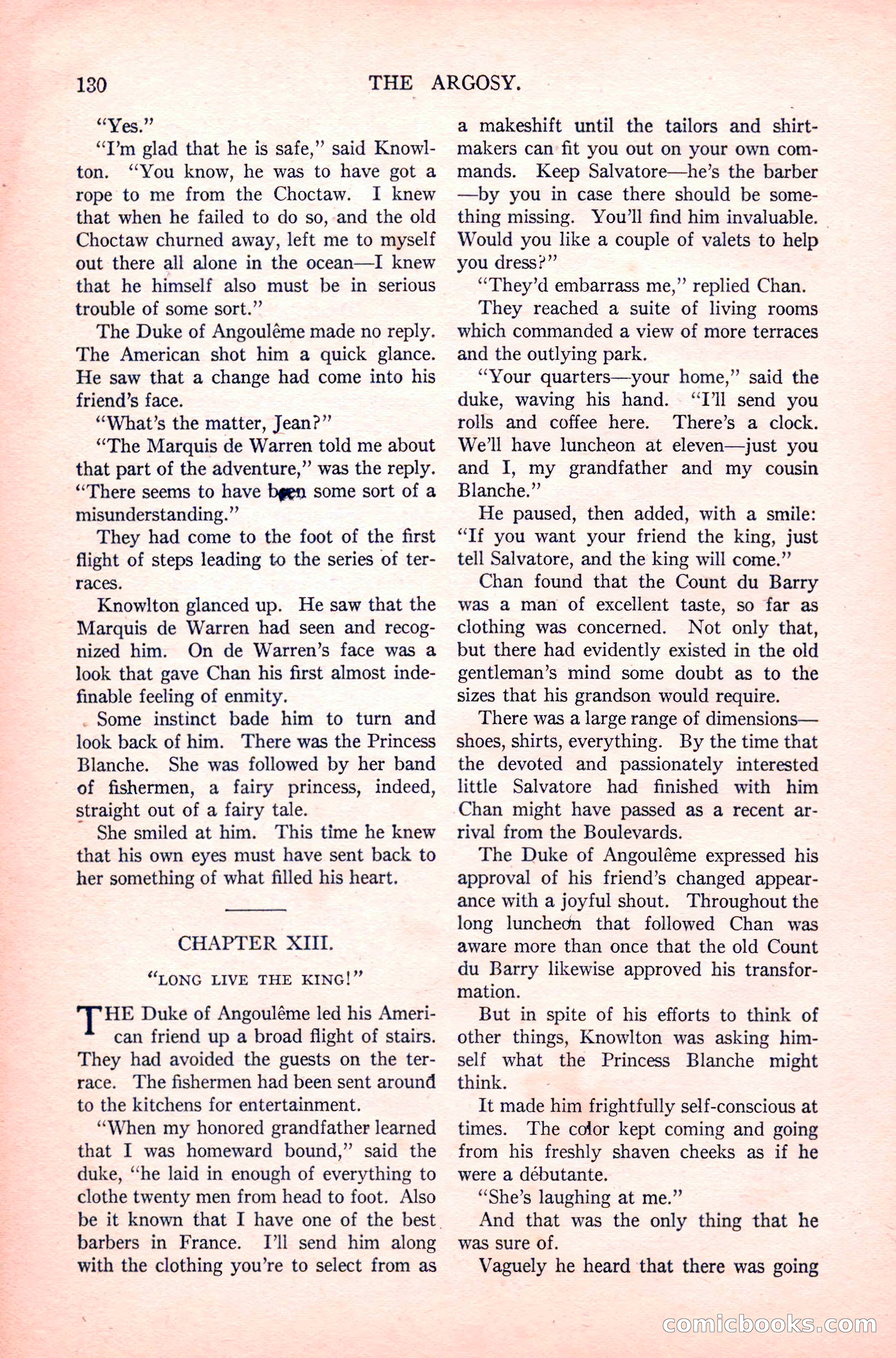 The Argosy, Vol. 83 No. 1 — page 140 of 204