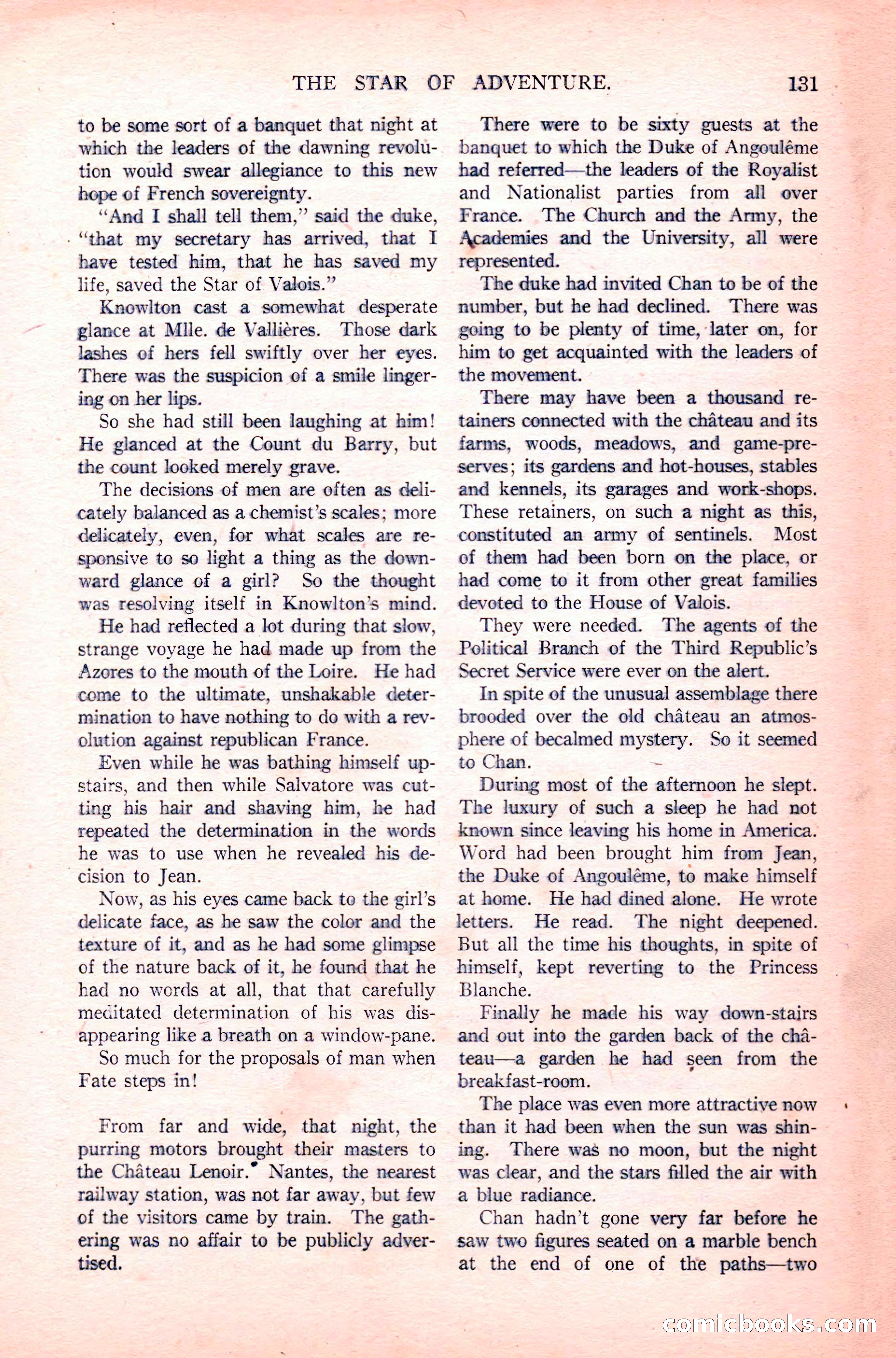 The Argosy, Vol. 83 No. 1 — page 141 of 204