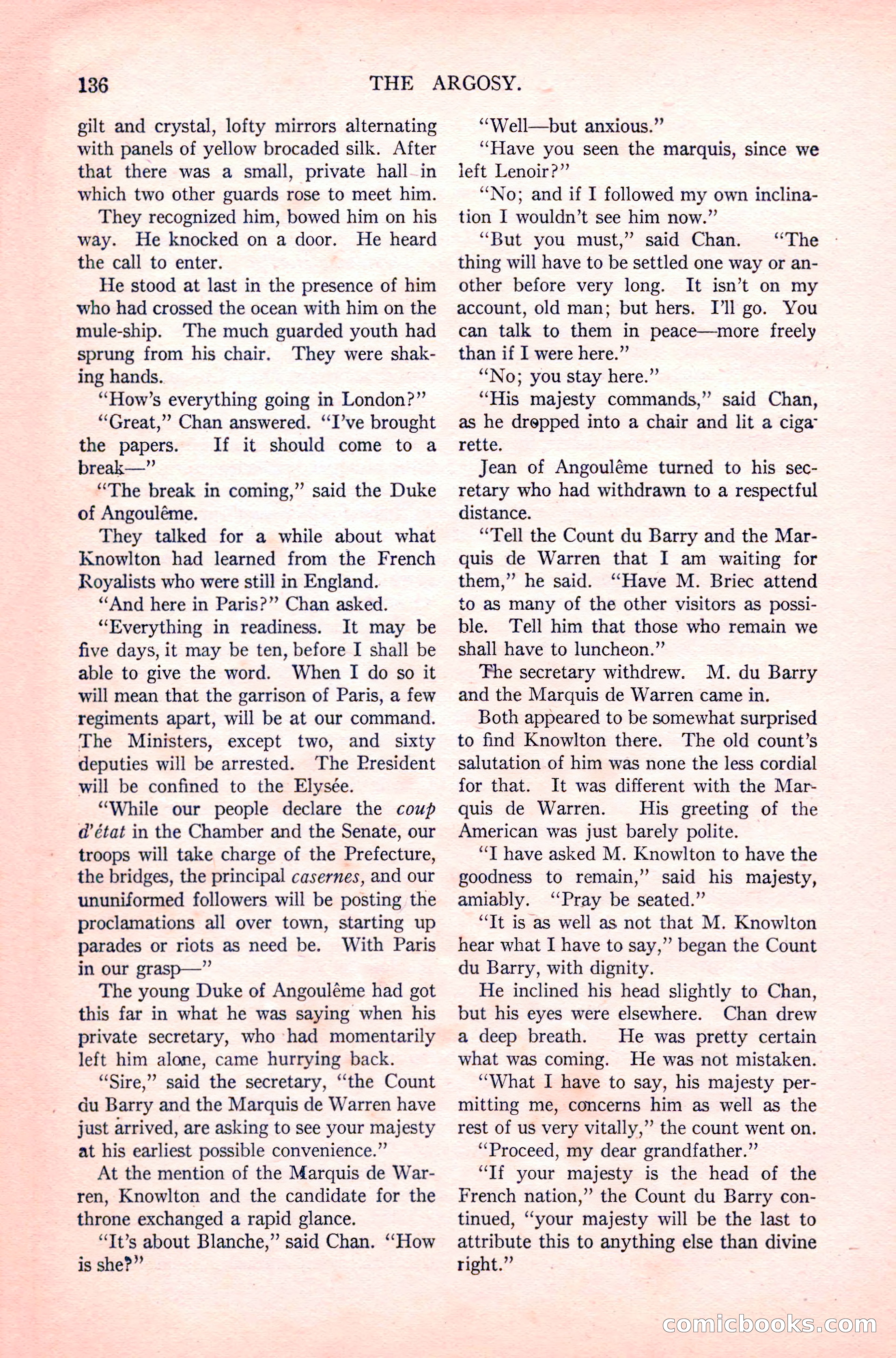 The Argosy, Vol. 83 No. 1 — page 146 of 204