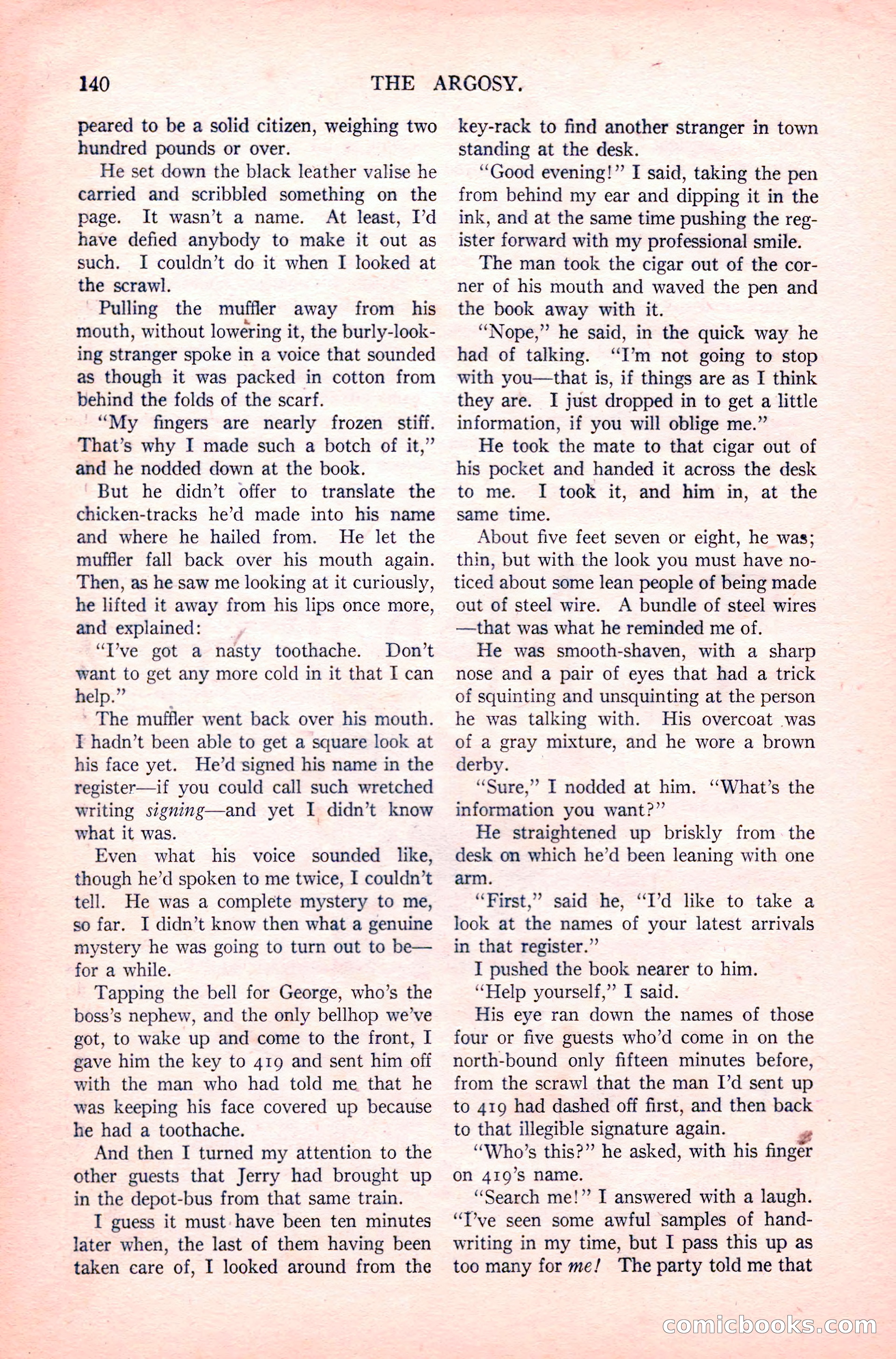 The Argosy, Vol. 83 No. 1 — page 150 of 204