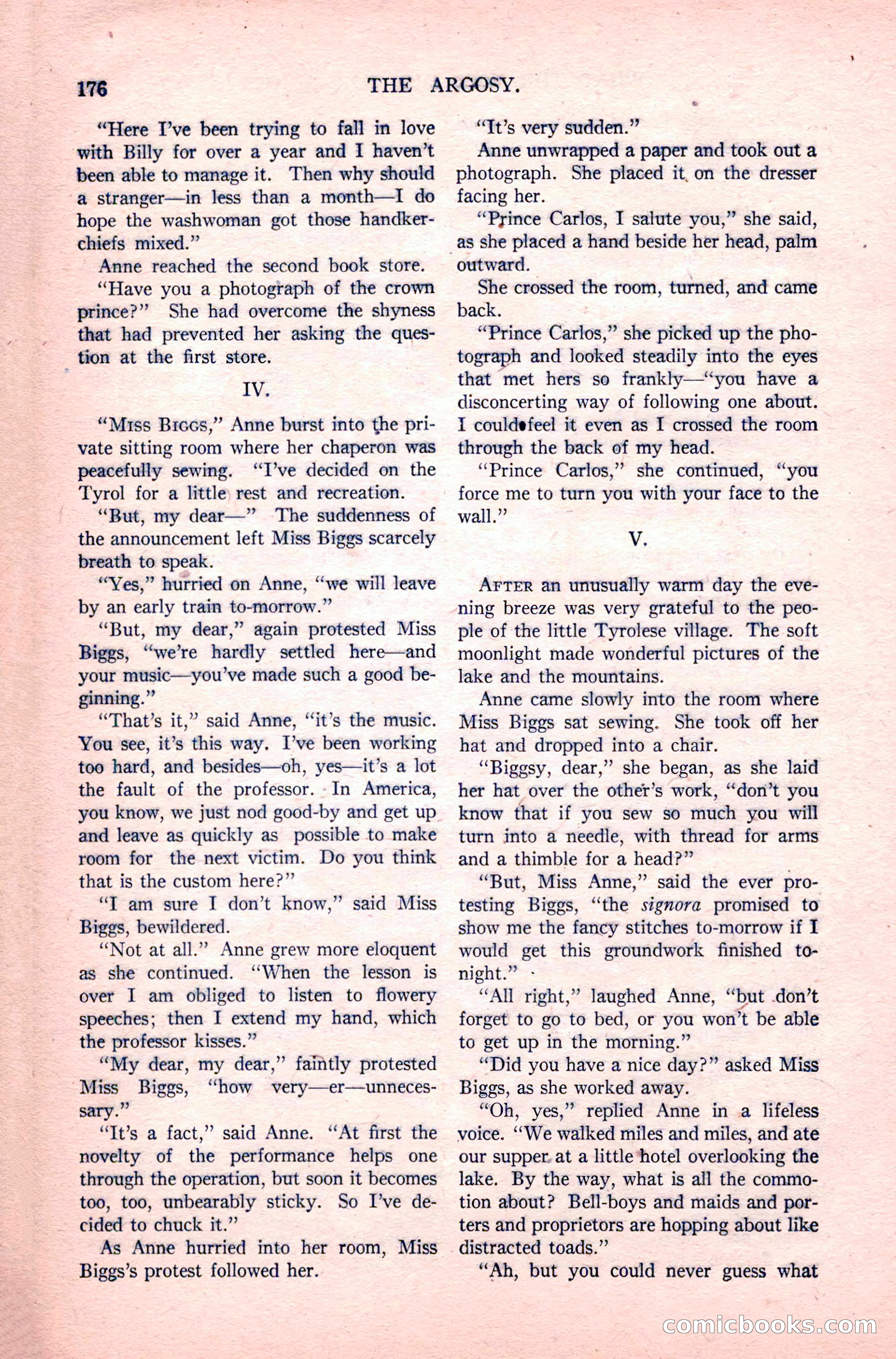 The Argosy, Vol. 83 No. 1 — page 186 of 204