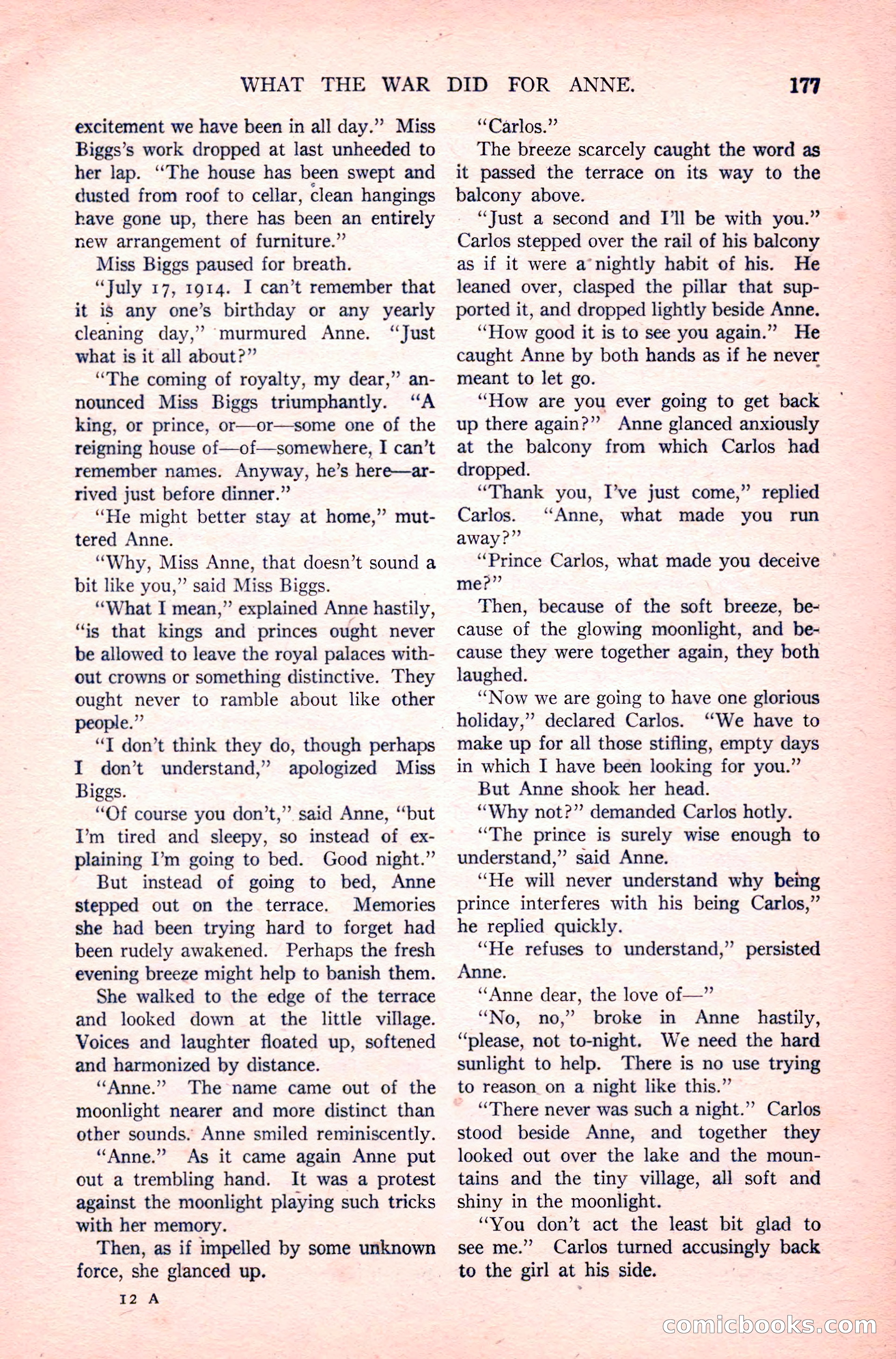 The Argosy, Vol. 83 No. 1 — page 187 of 204