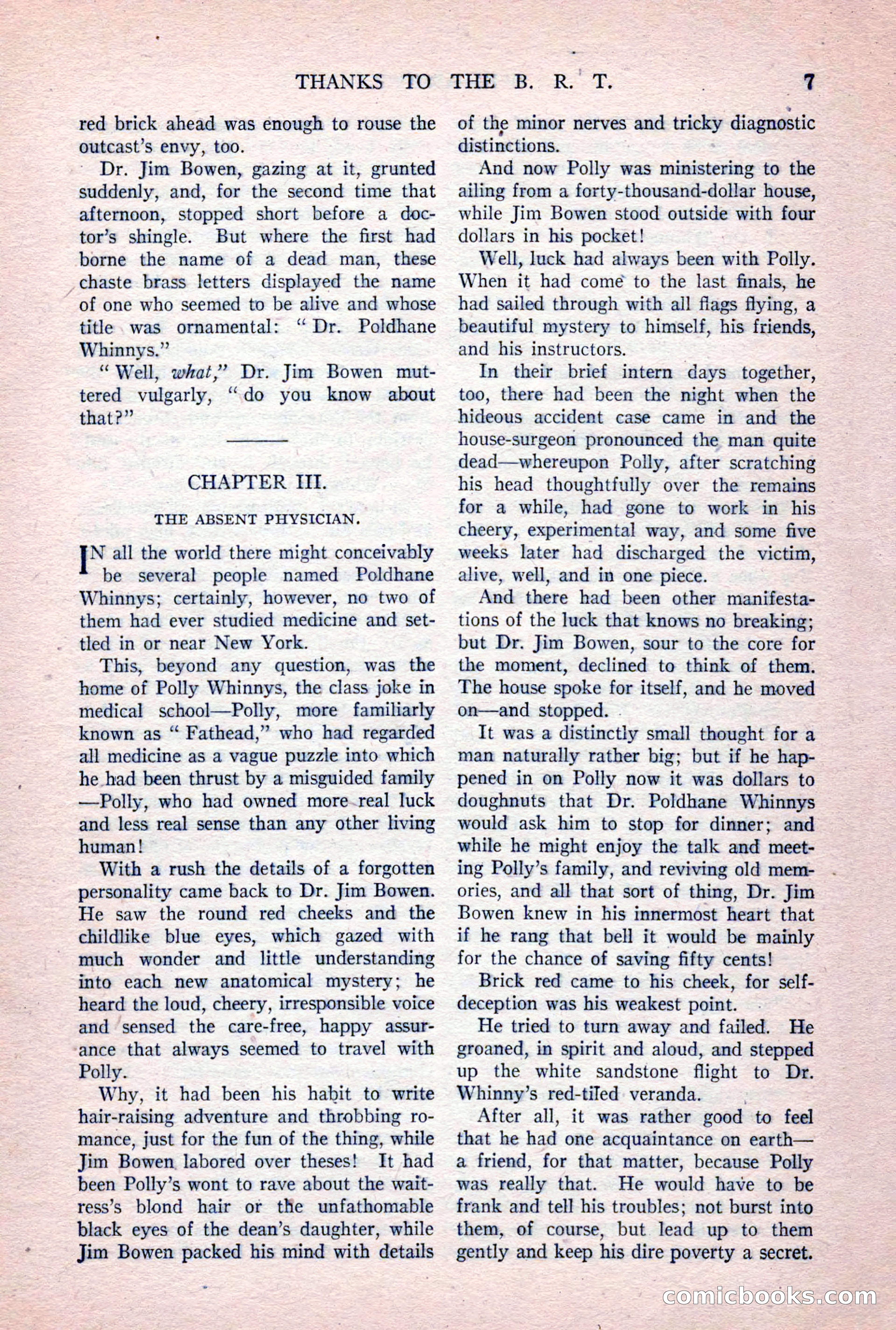 The Argosy, Vol. 84 No. 1 — page 17 of 212