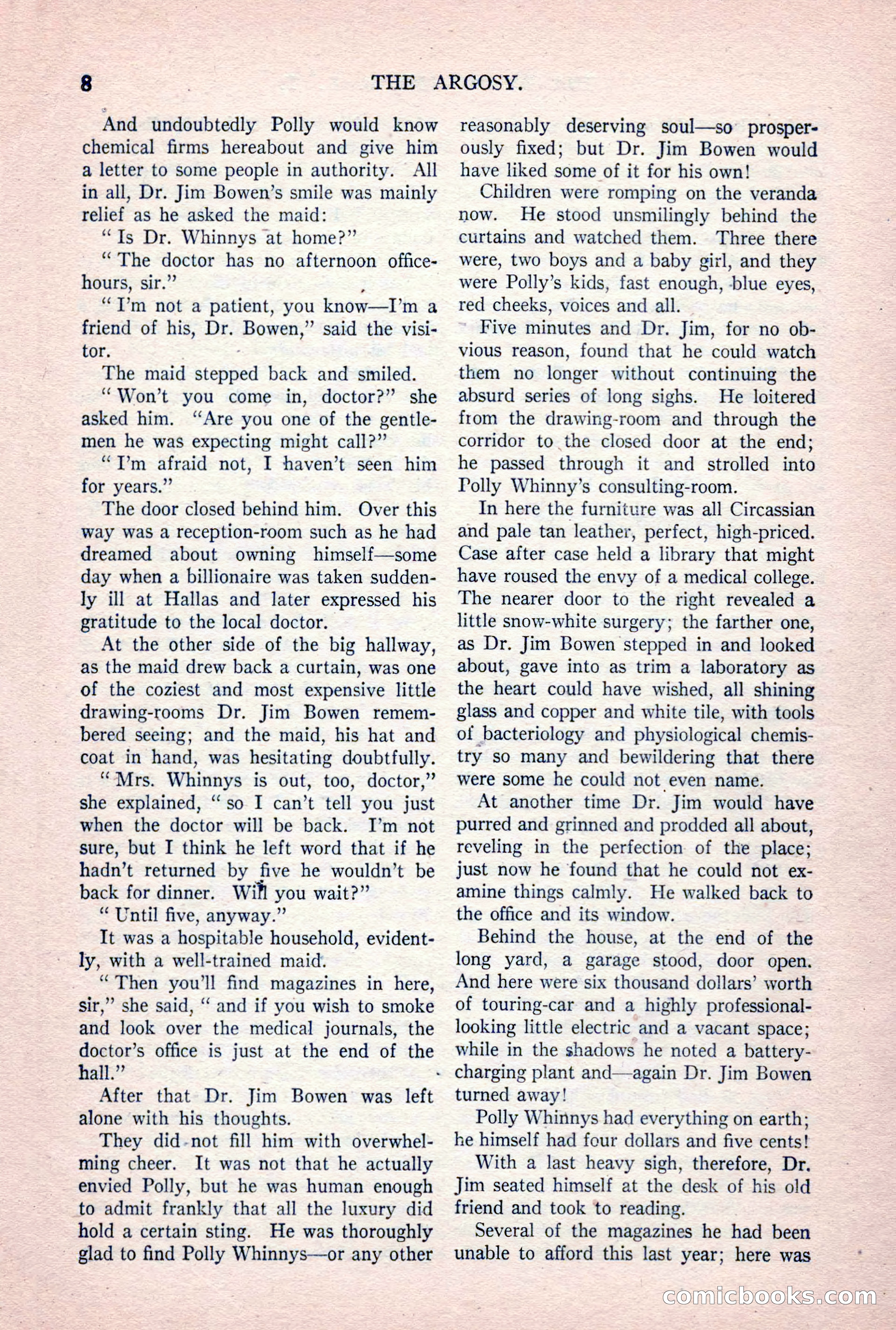 The Argosy, Vol. 84 No. 1 — page 18 of 212