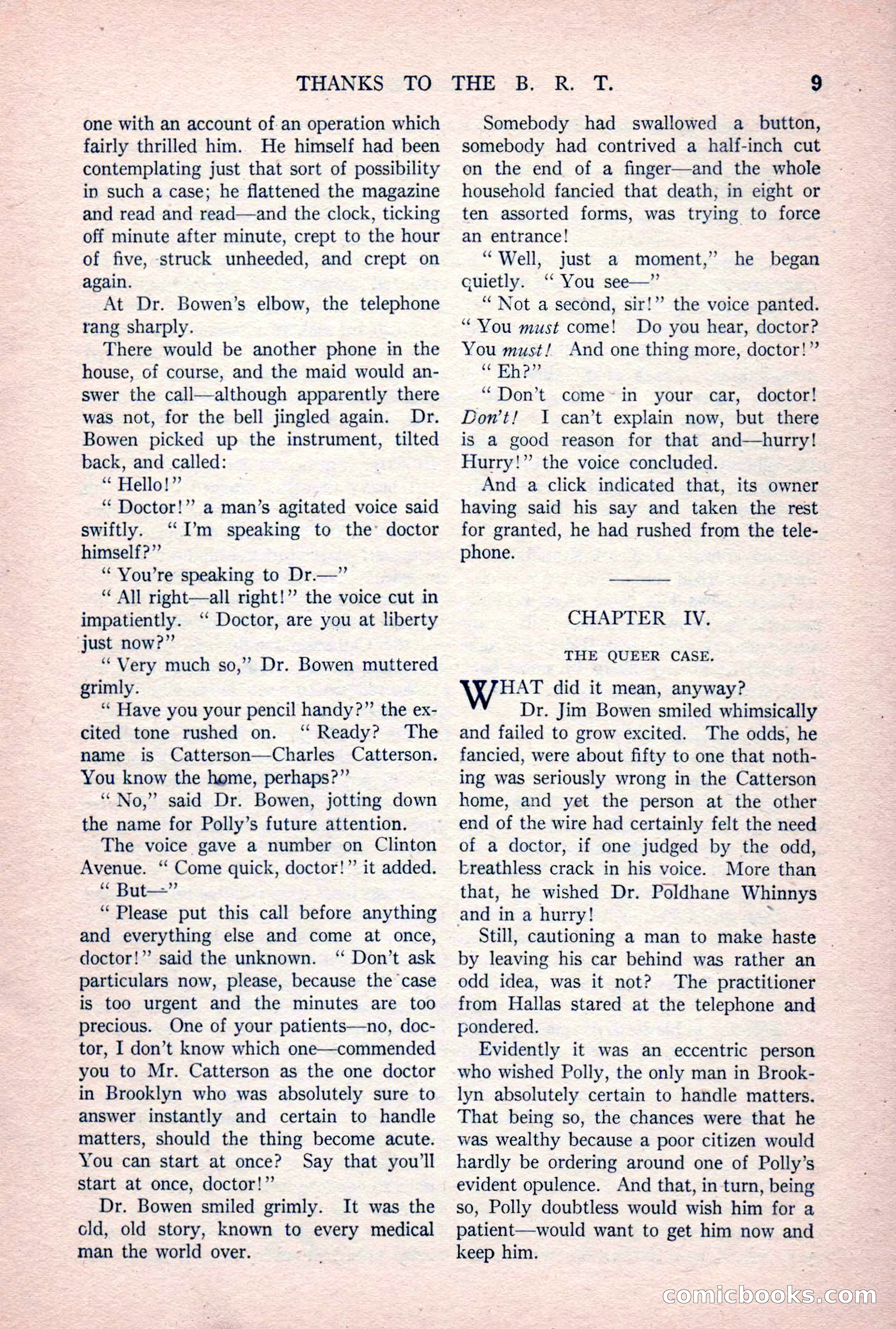 The Argosy, Vol. 84 No. 1 — page 19 of 212