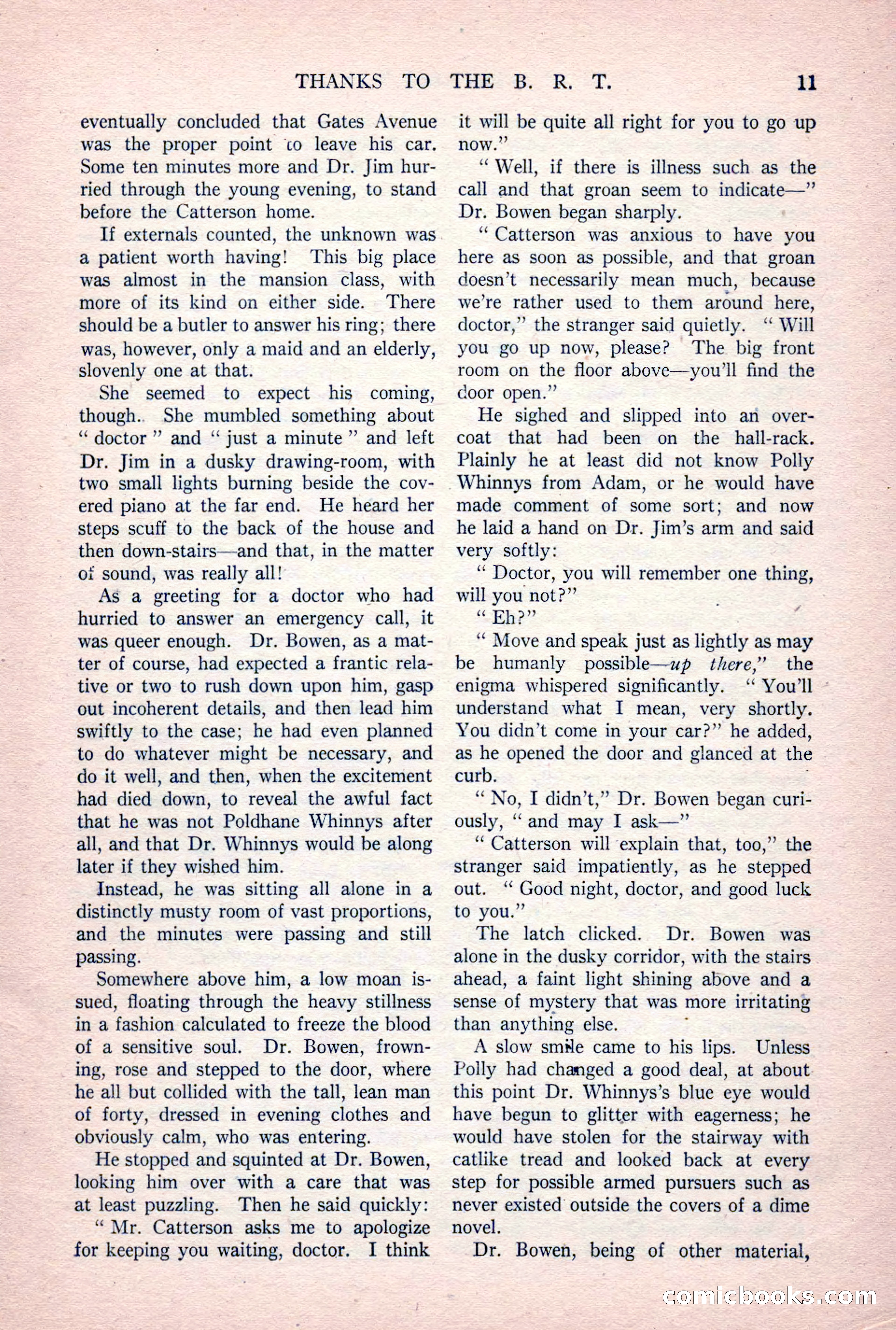 The Argosy, Vol. 84 No. 1 — page 21 of 212