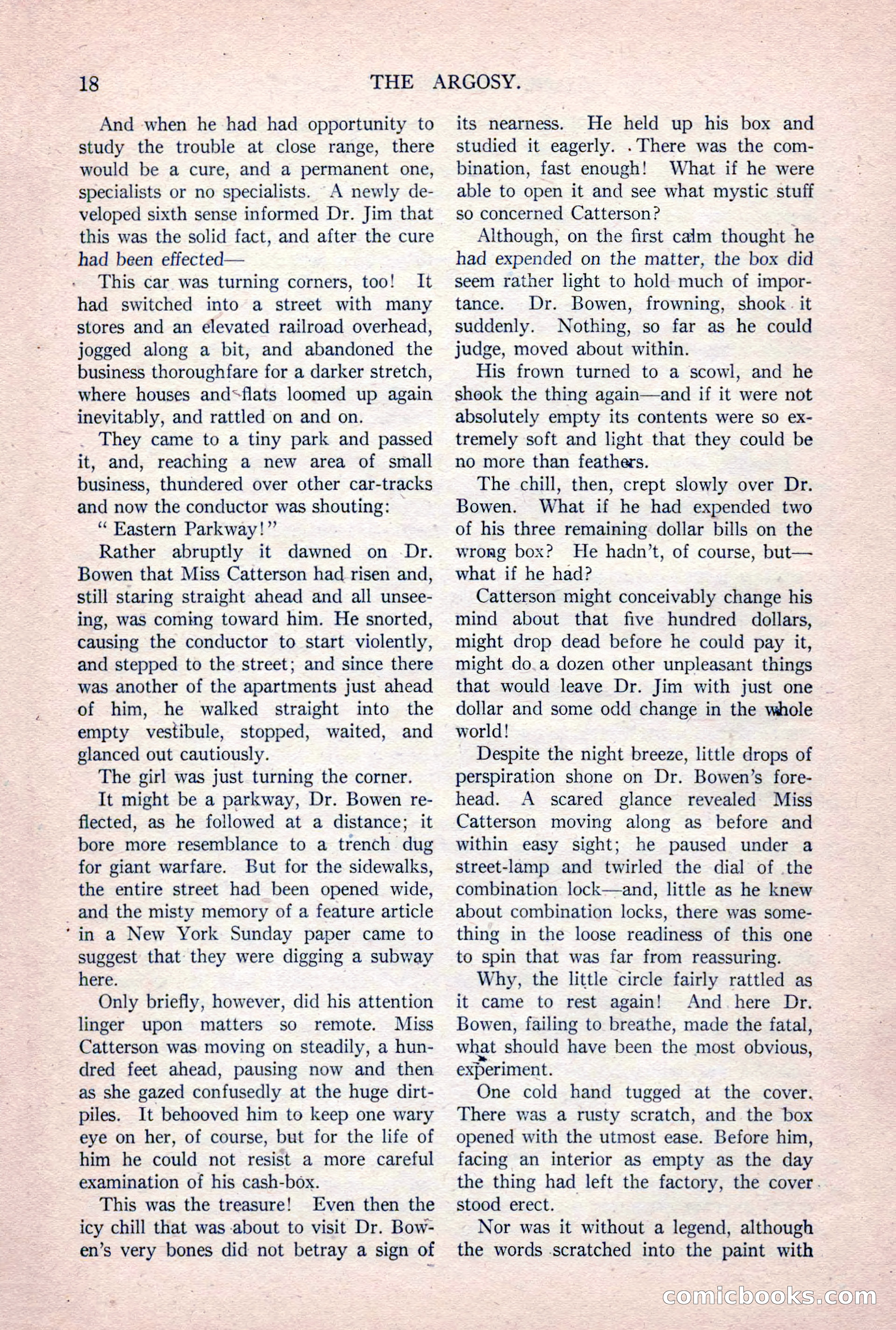 The Argosy, Vol. 84 No. 1 — page 28 of 212