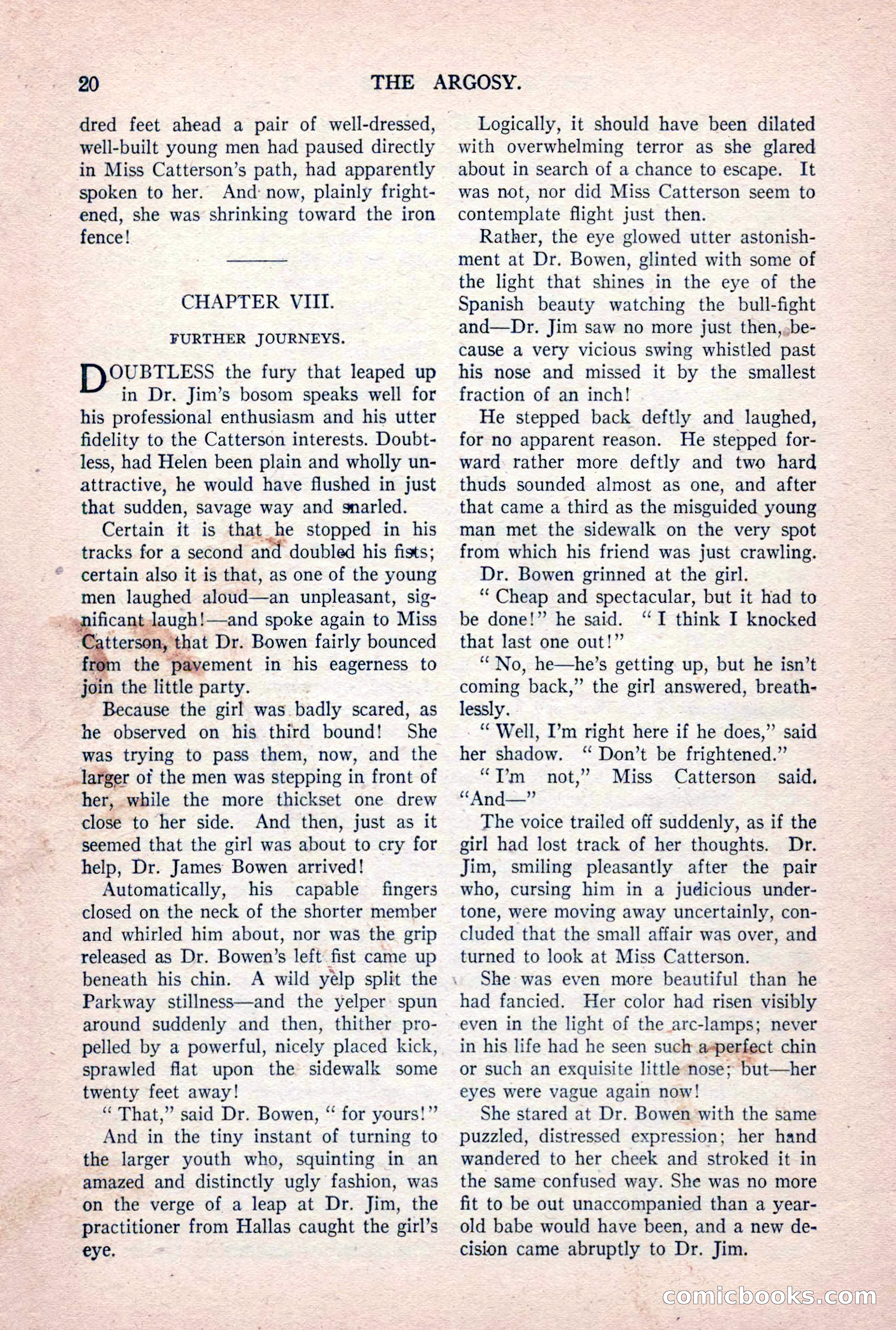 The Argosy, Vol. 84 No. 1 — page 30 of 212