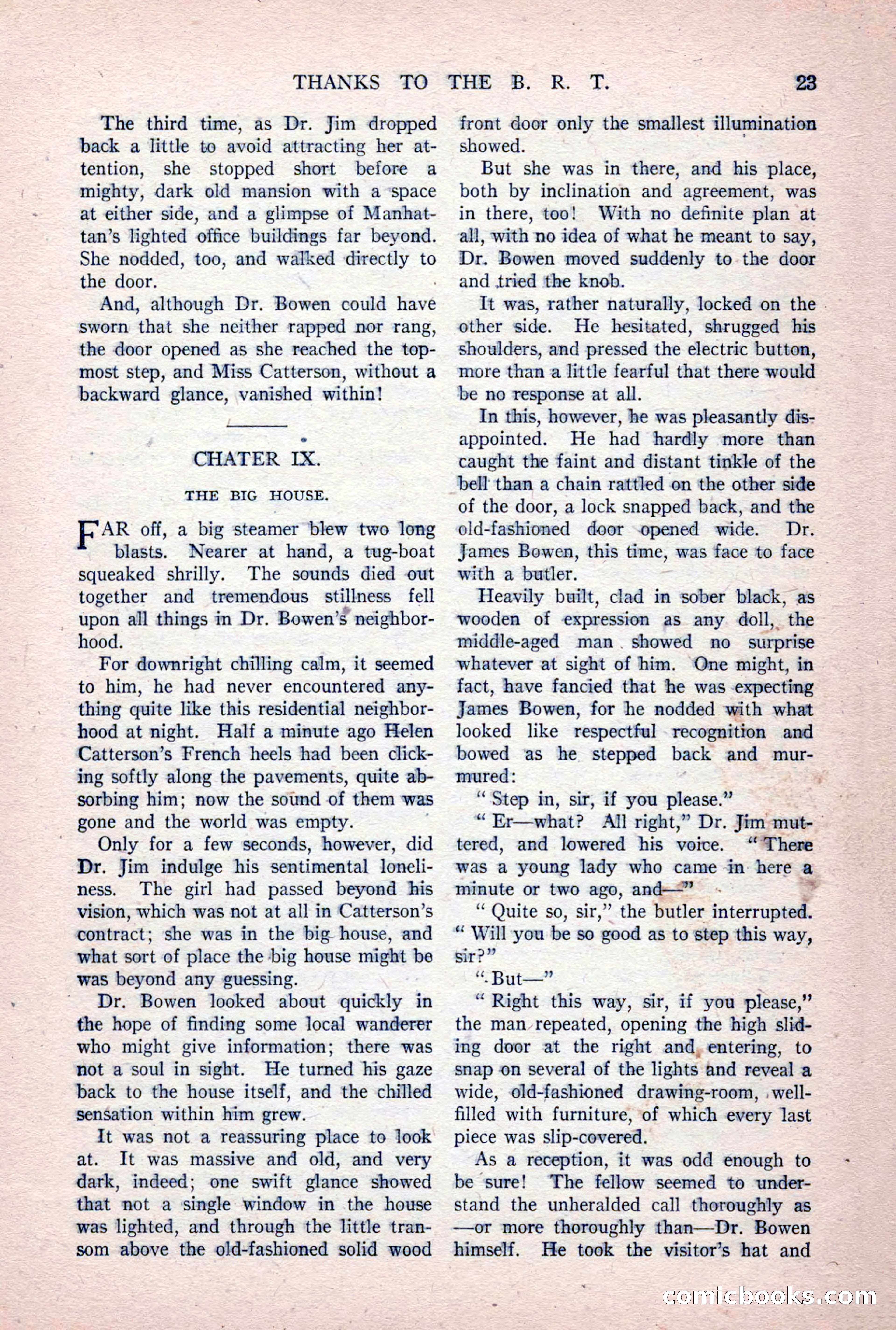 The Argosy, Vol. 84 No. 1 — page 33 of 212