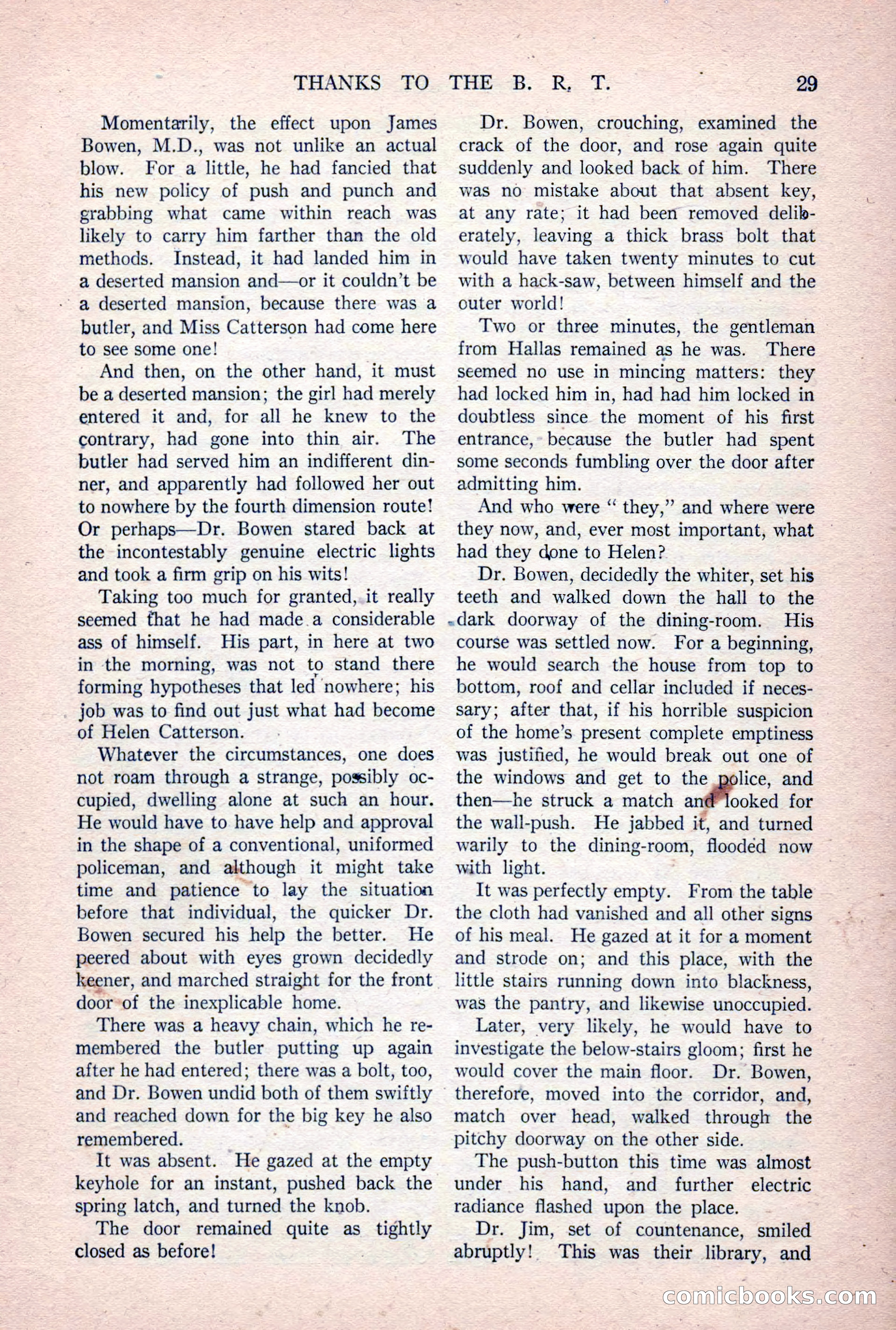 The Argosy, Vol. 84 No. 1 — page 39 of 212
