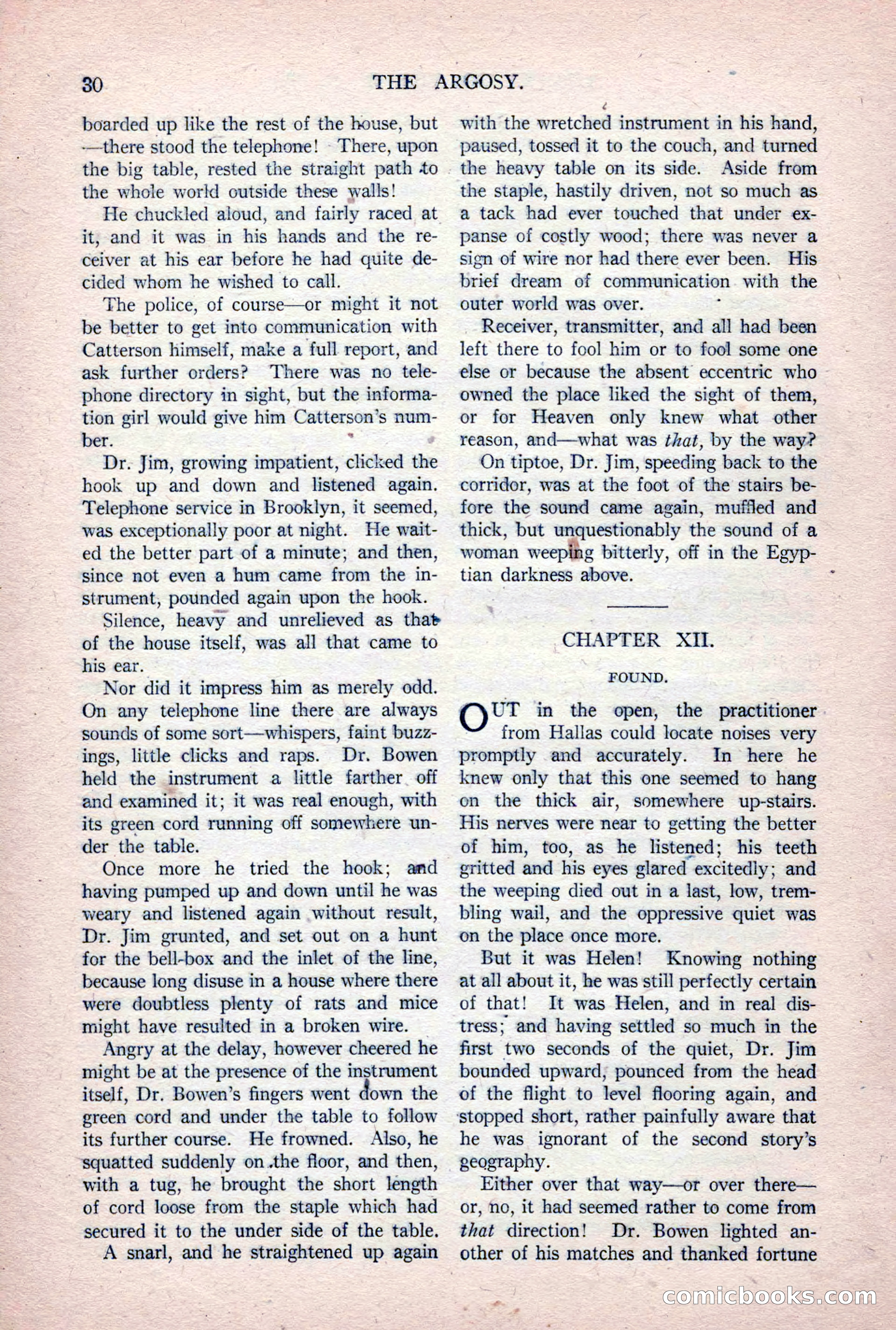 The Argosy, Vol. 84 No. 1 — page 40 of 212