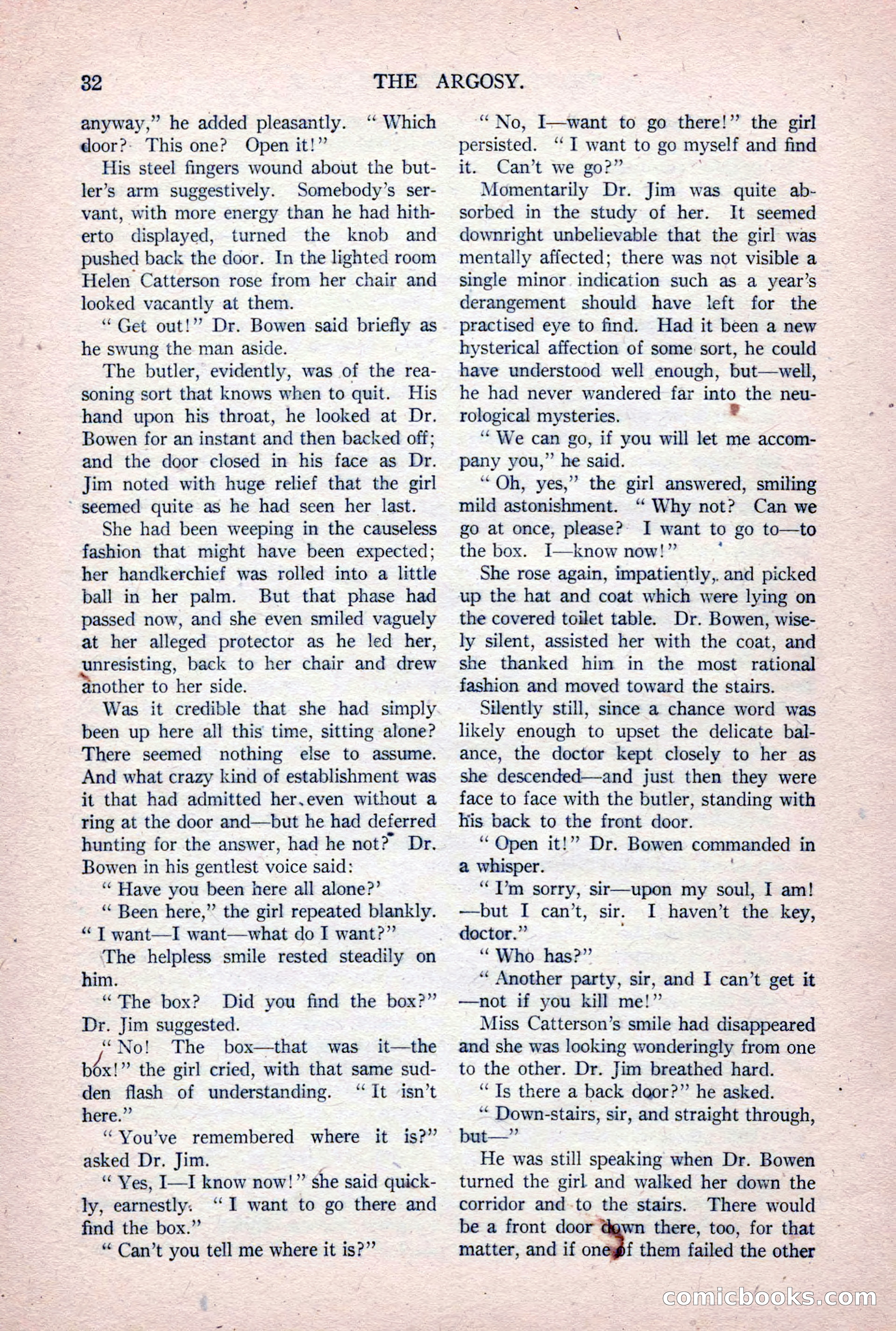 The Argosy, Vol. 84 No. 1 — page 42 of 212