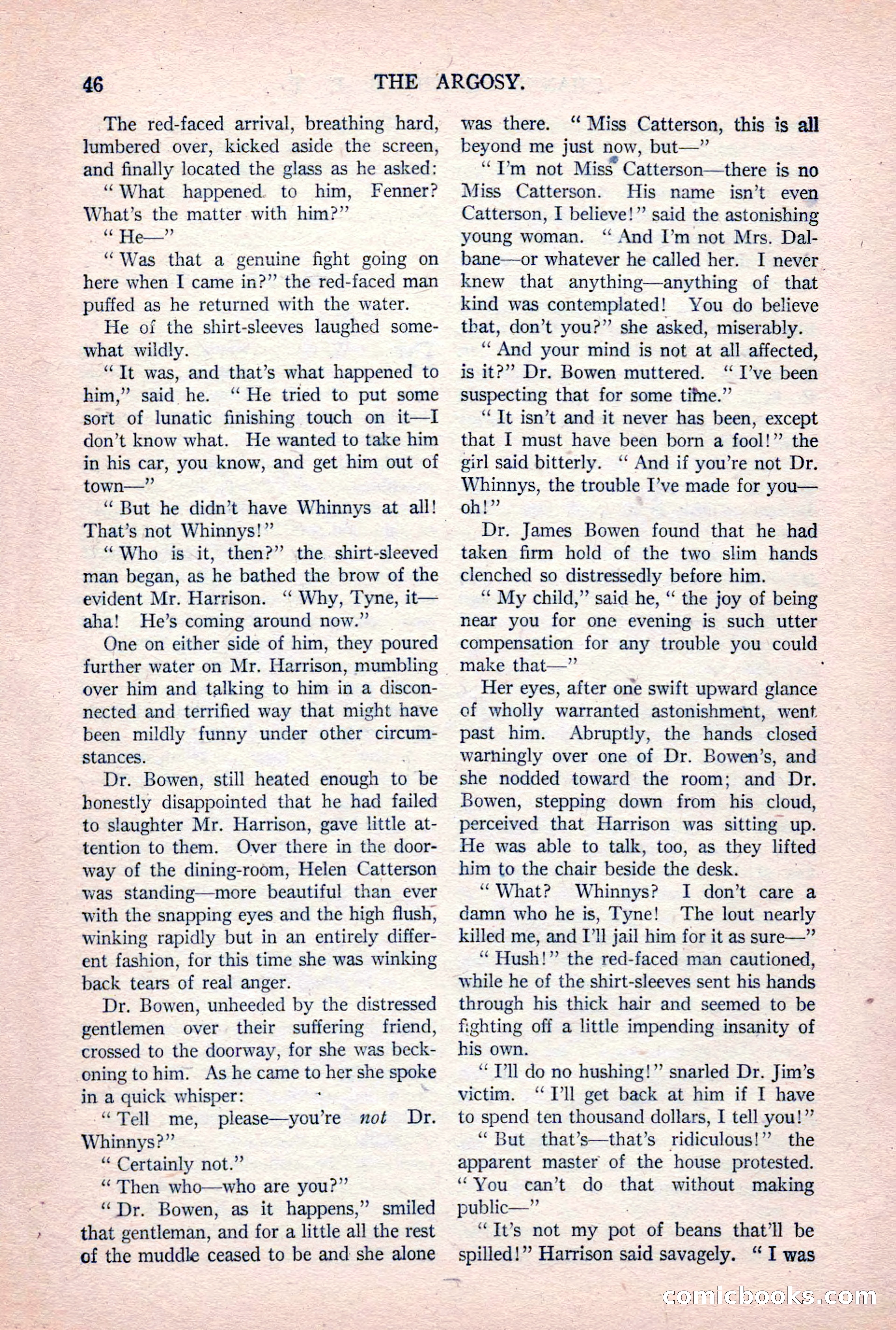 The Argosy, Vol. 84 No. 1 — page 56 of 212