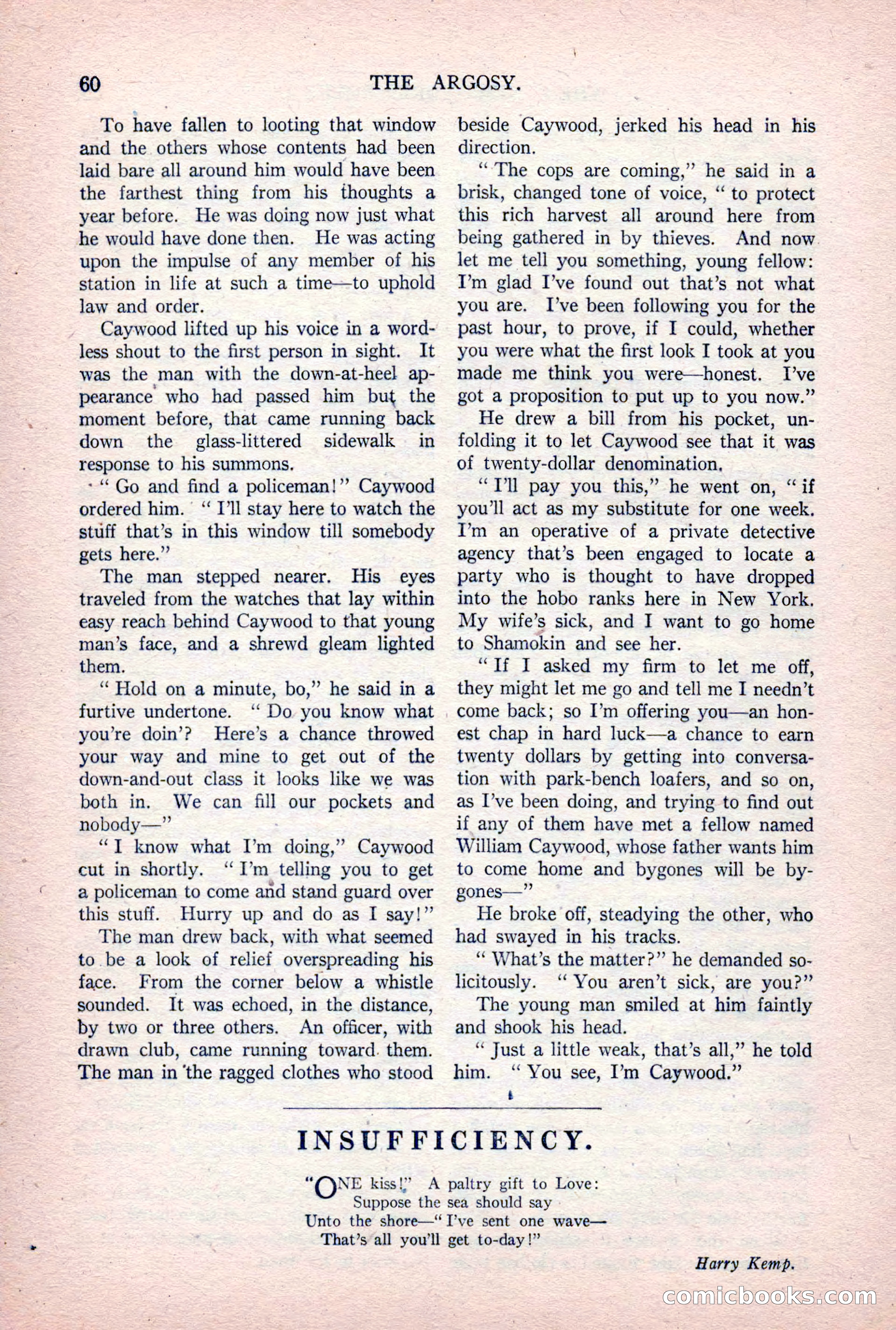The Argosy, Vol. 84 No. 1 — page 70 of 212