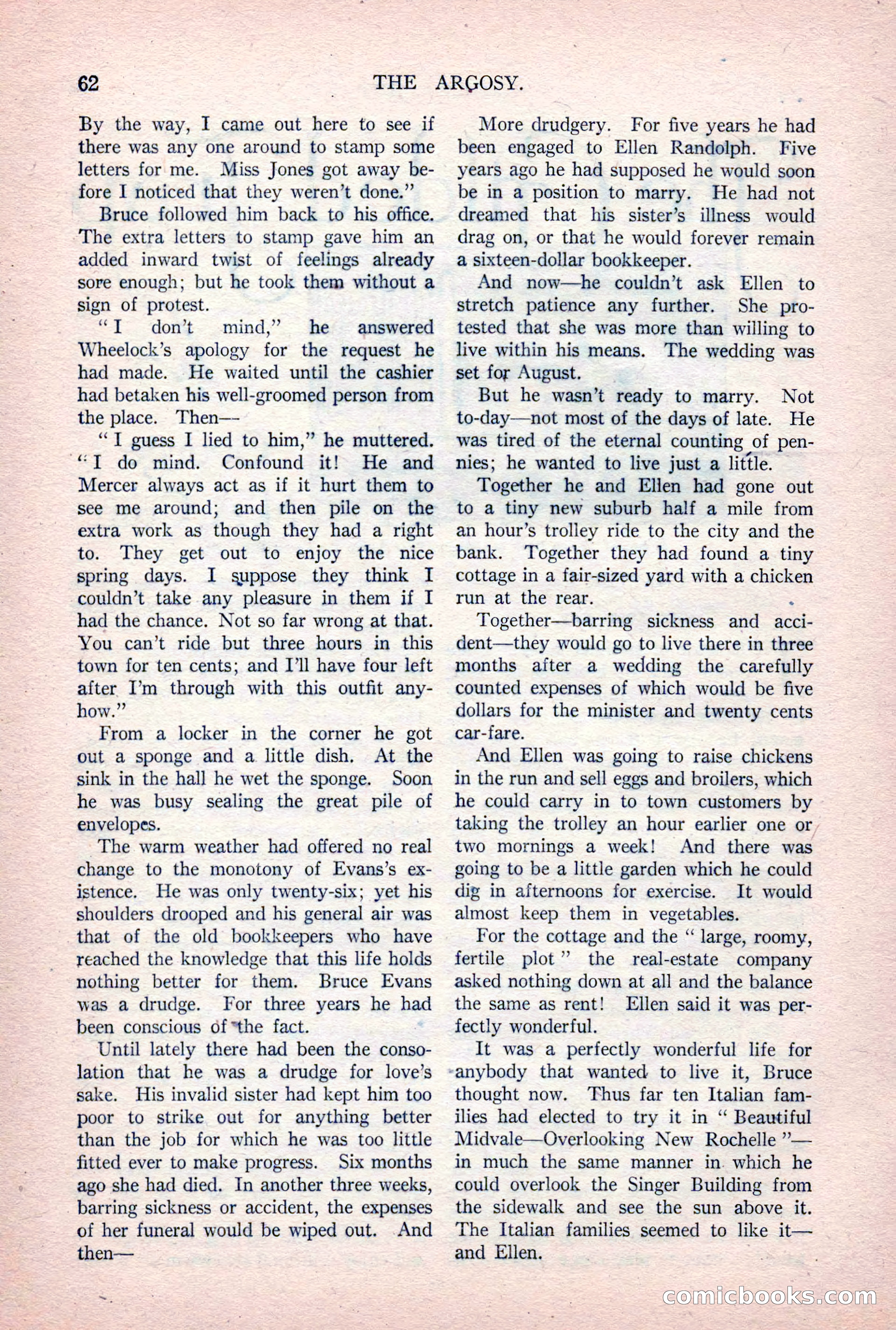 The Argosy, Vol. 84 No. 1 — page 72 of 212
