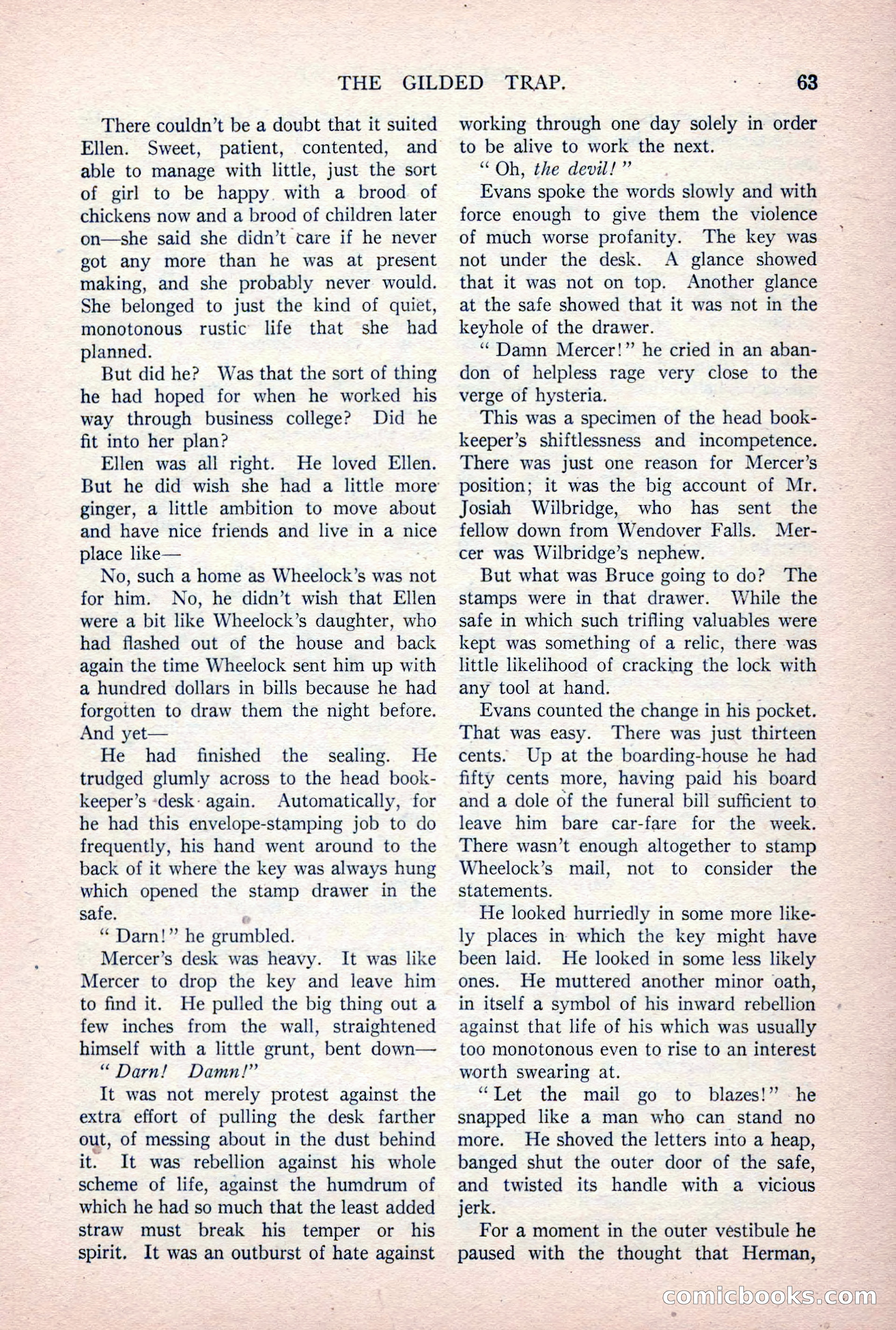 The Argosy, Vol. 84 No. 1 — page 73 of 212