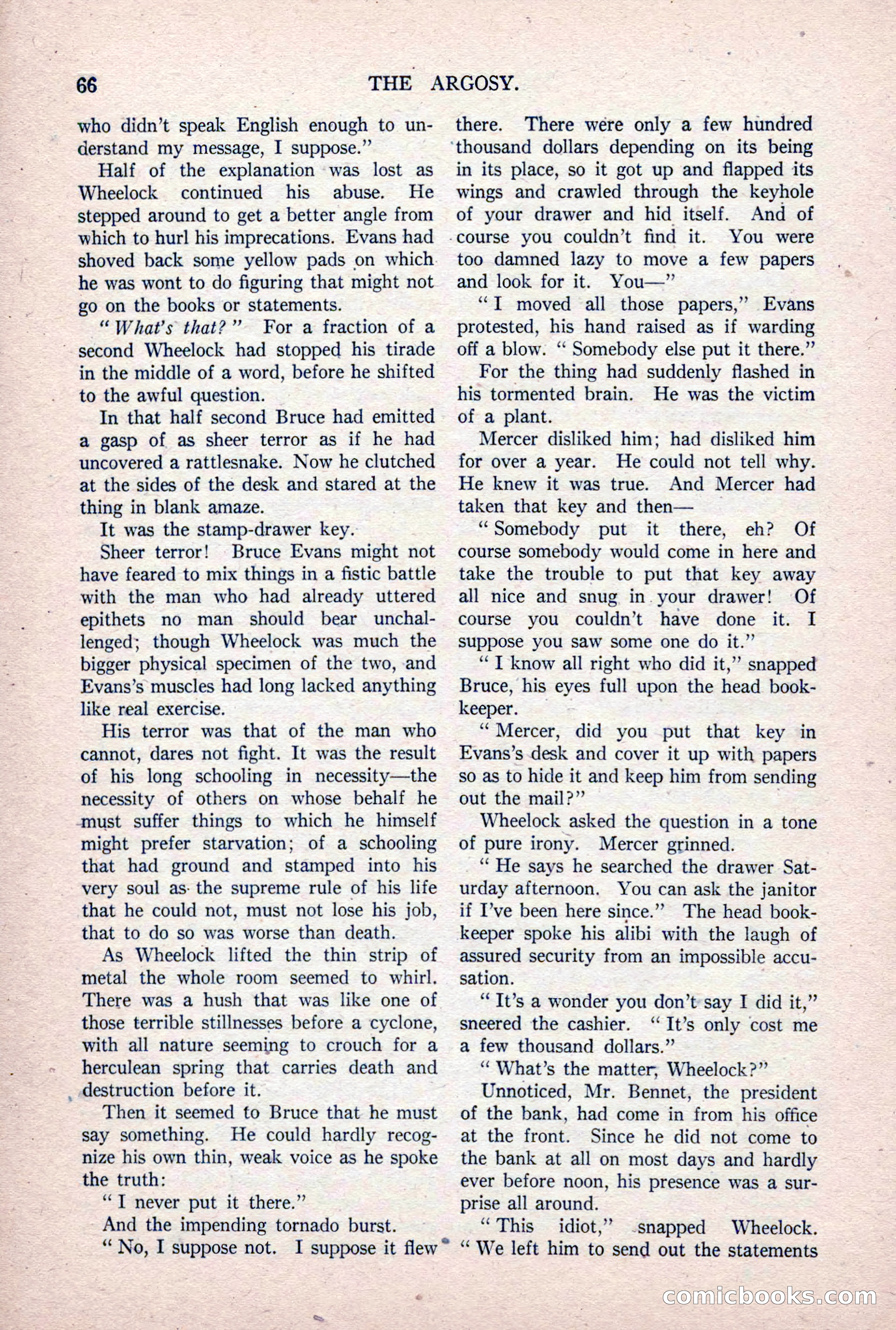 The Argosy, Vol. 84 No. 1 — page 76 of 212