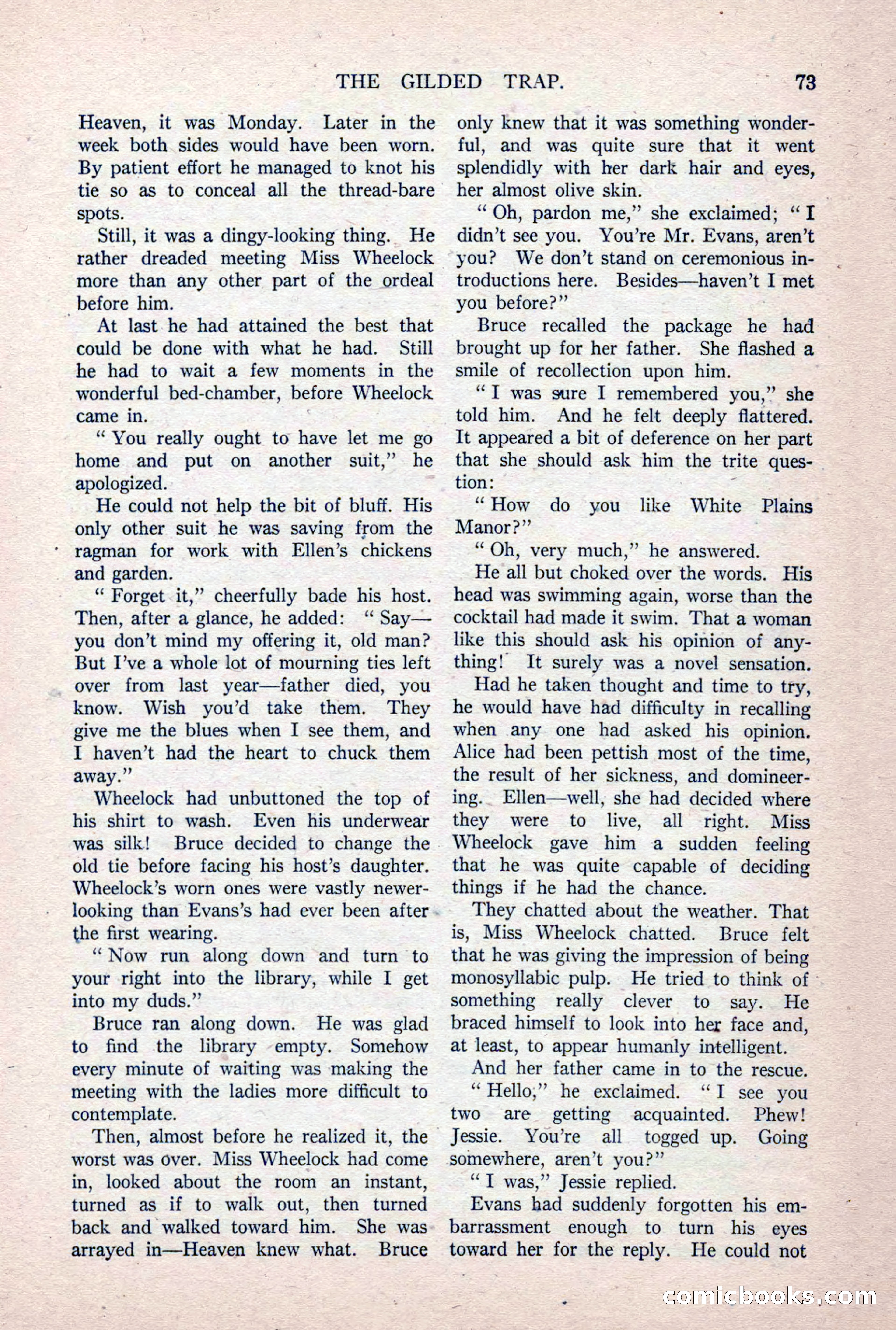 The Argosy, Vol. 84 No. 1 — page 83 of 212